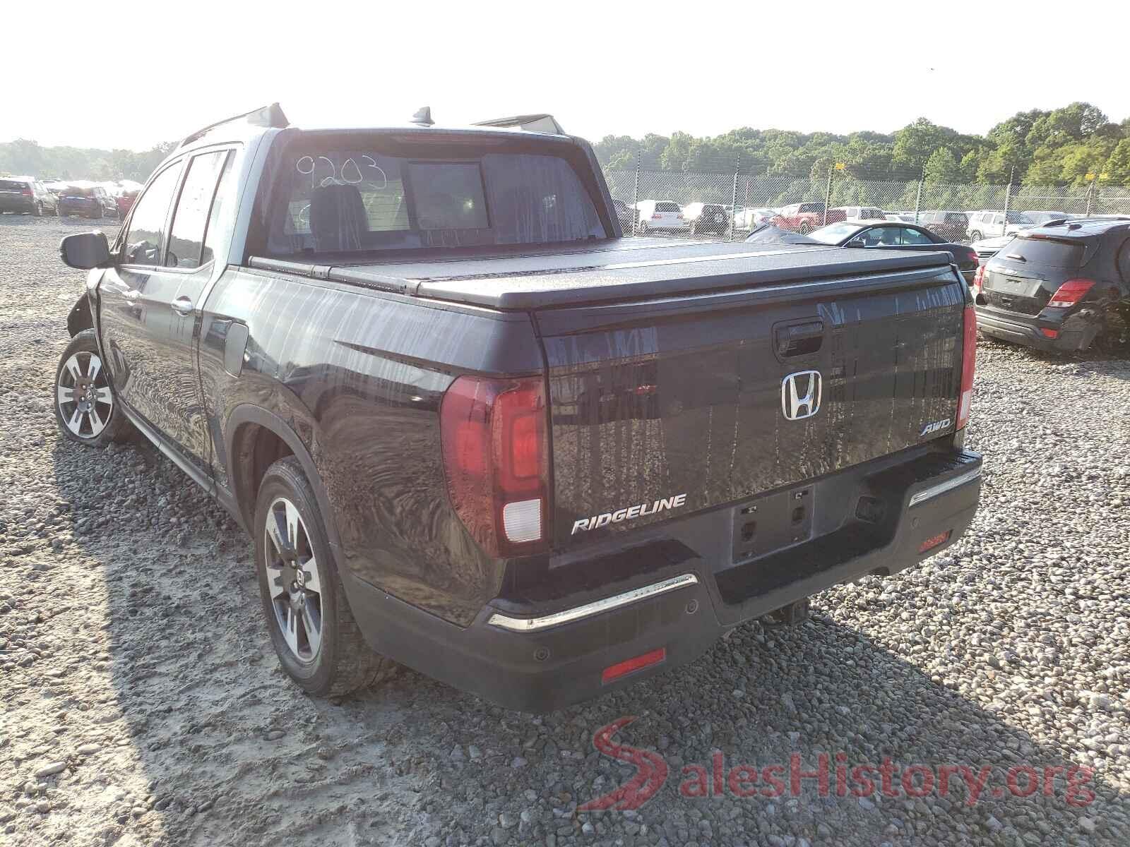 5FPYK3F74HB029203 2017 HONDA RIDGELINE