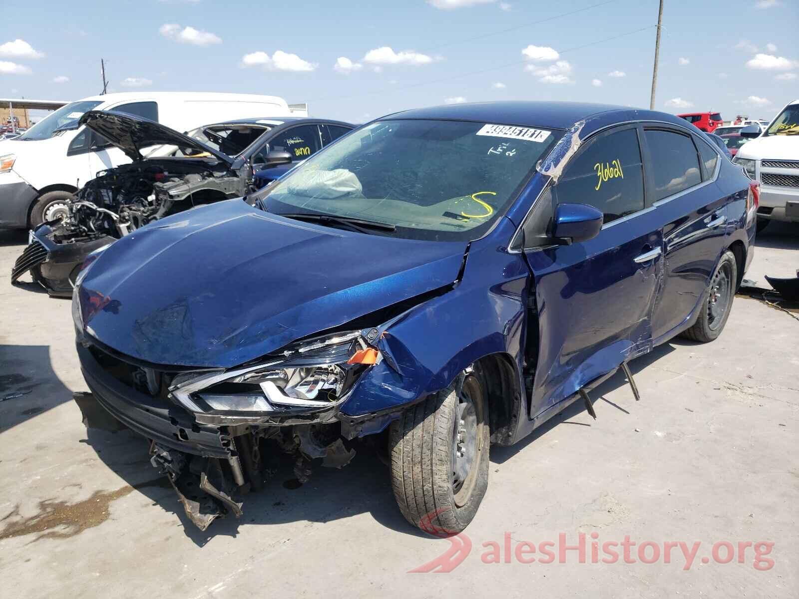 3N1AB7AP3KY344419 2019 NISSAN SENTRA