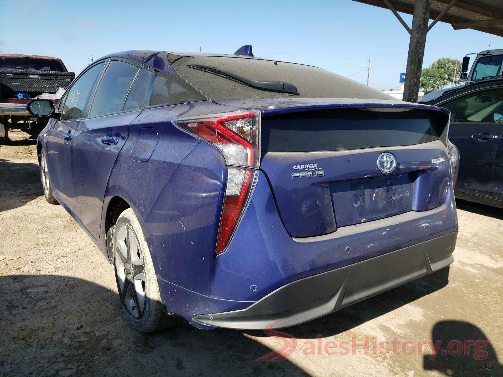 JTDKARFU1G3514937 2016 TOYOTA PRIUS