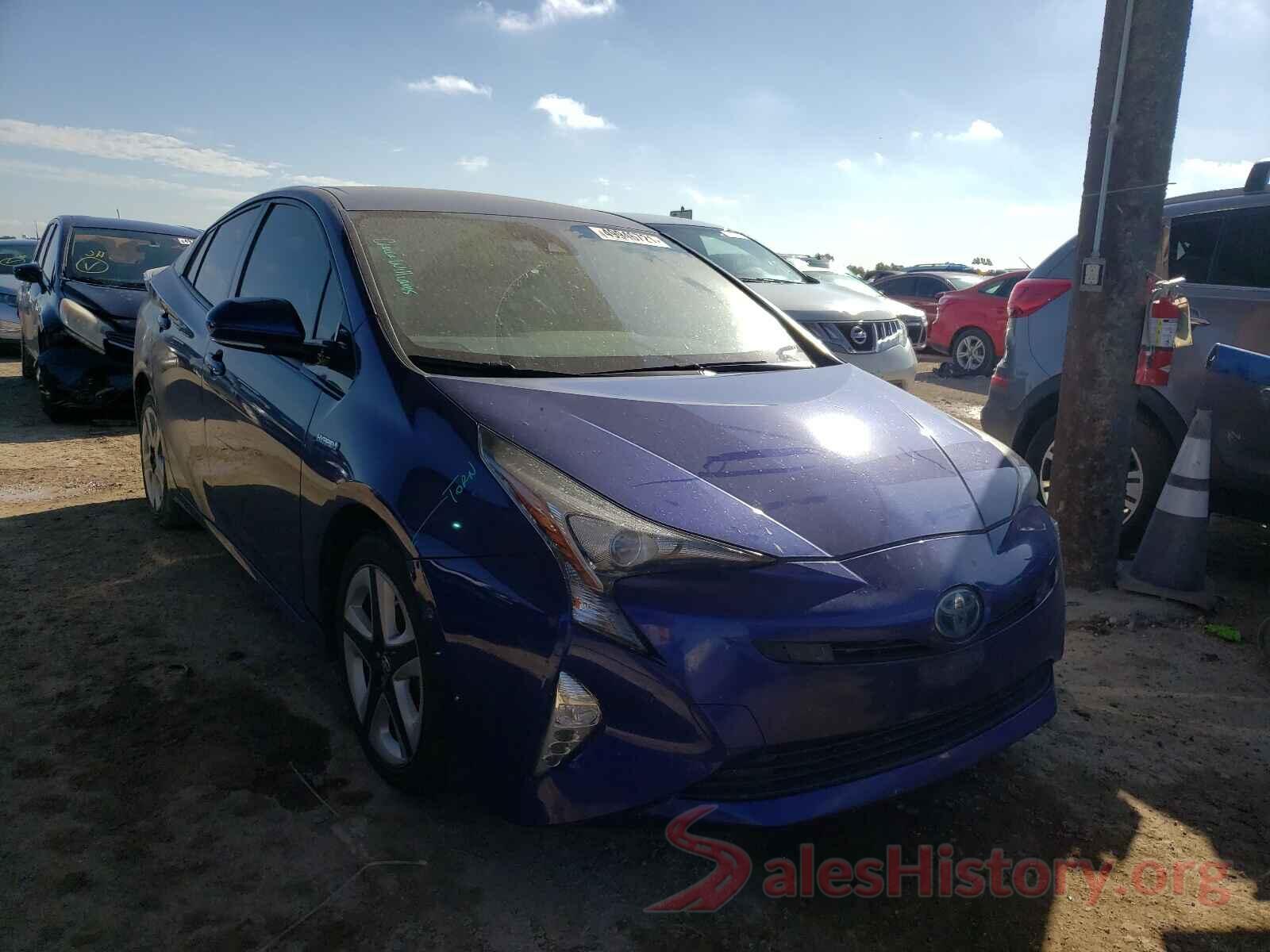 JTDKARFU1G3514937 2016 TOYOTA PRIUS