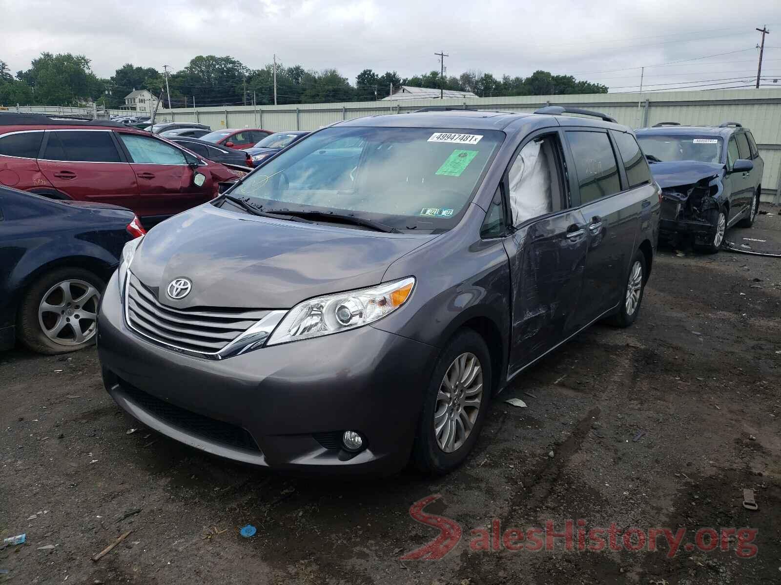 5TDYK3DC1GS734740 2016 TOYOTA SIENNA