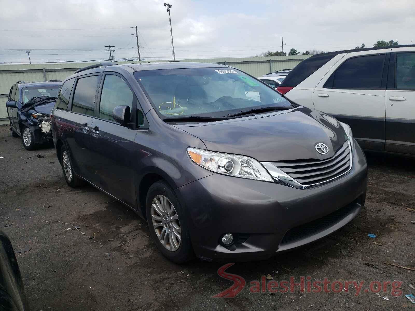 5TDYK3DC1GS734740 2016 TOYOTA SIENNA