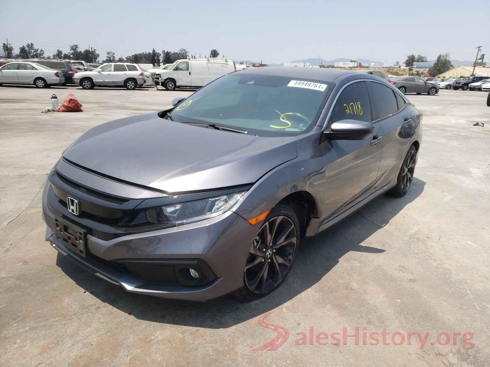 2HGFC2F81KH516149 2019 HONDA CIVIC