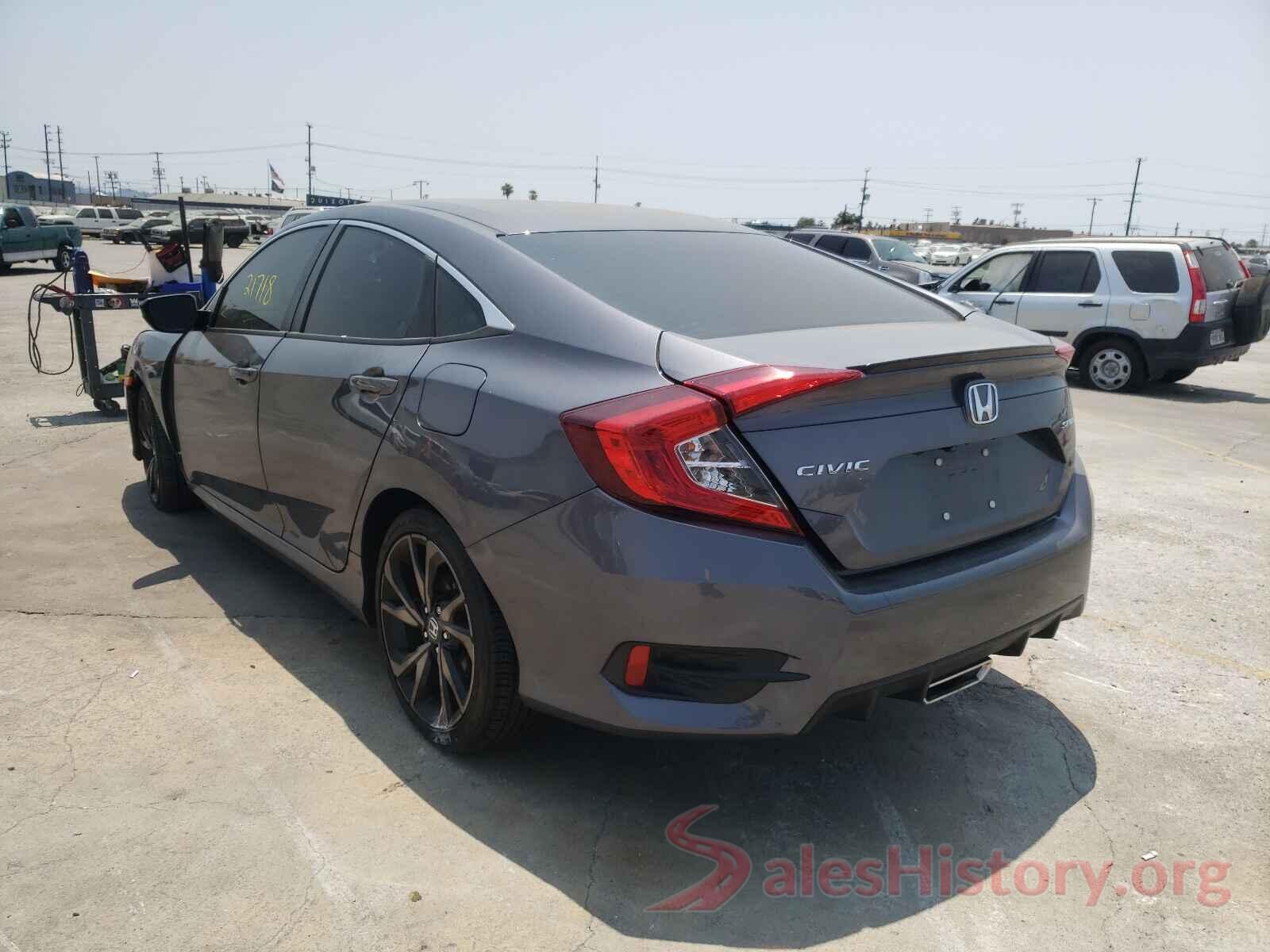 2HGFC2F81KH516149 2019 HONDA CIVIC