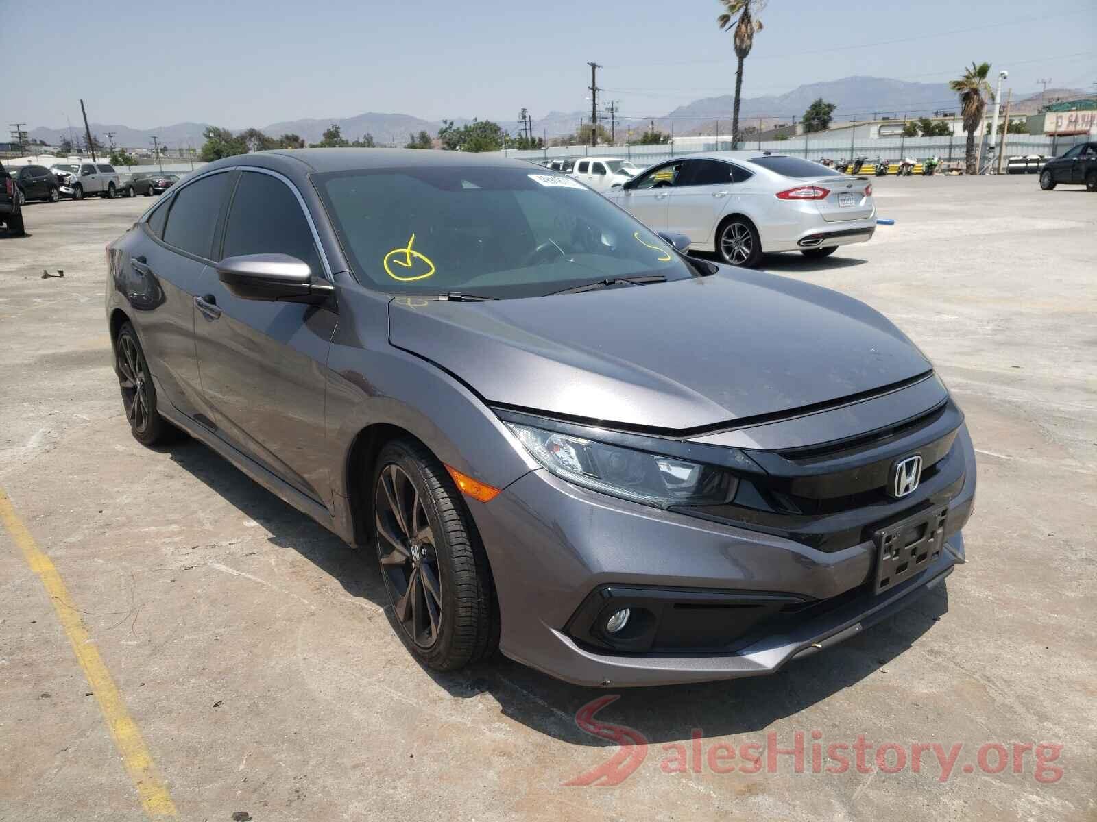 2HGFC2F81KH516149 2019 HONDA CIVIC