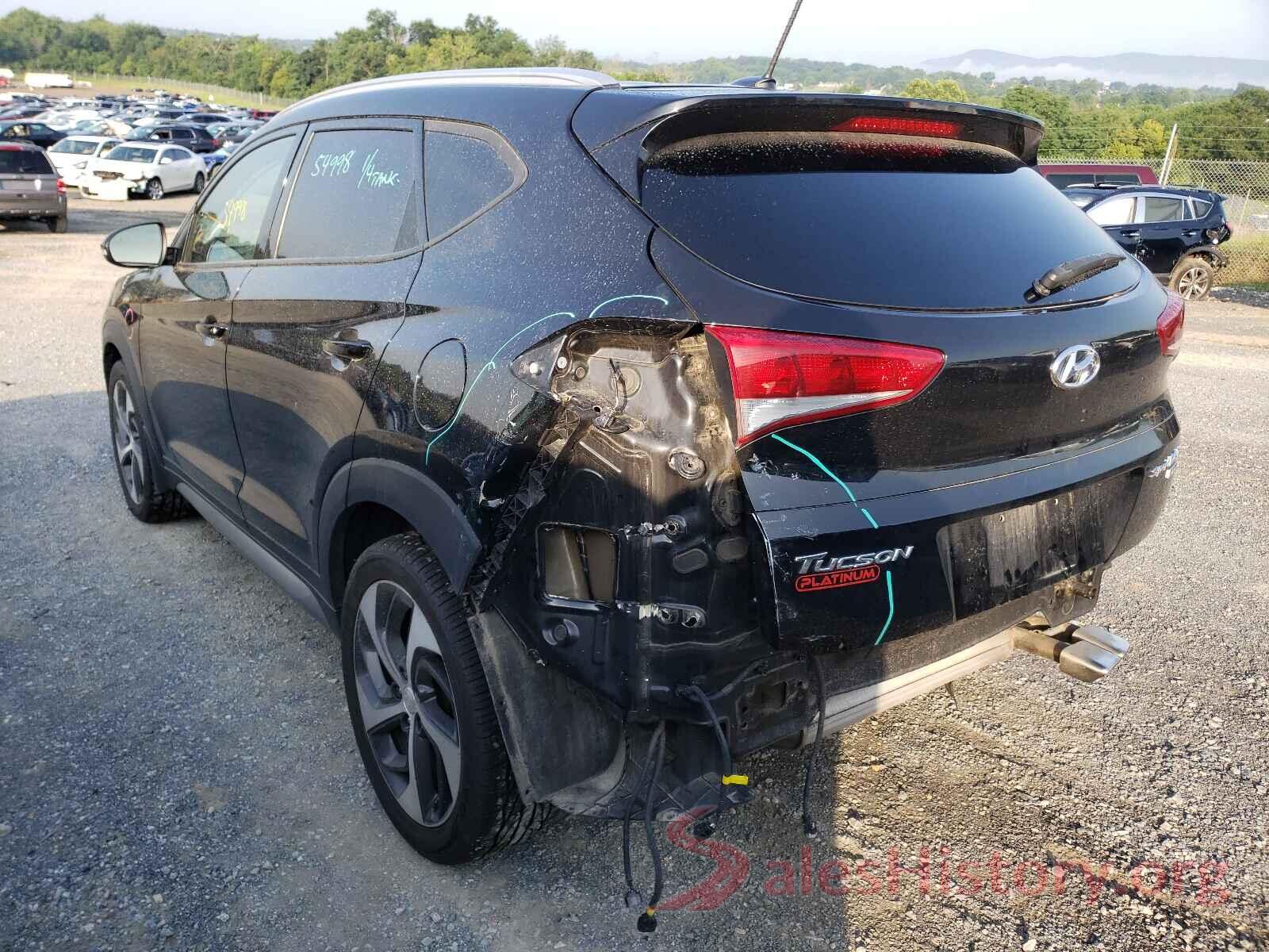 KM8J3CA25HU336286 2017 HYUNDAI TUCSON