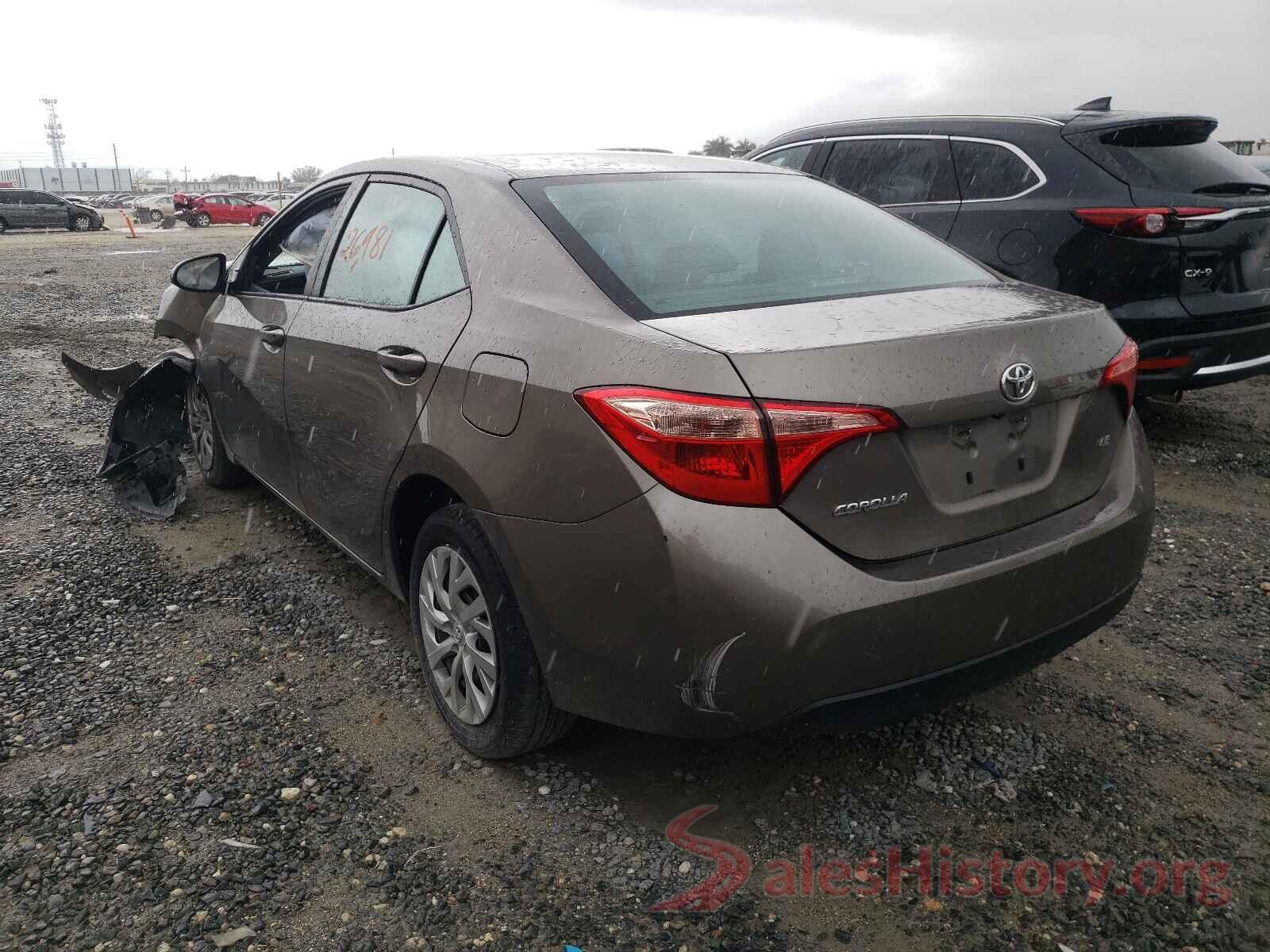 5YFBURHE3KP857617 2019 TOYOTA COROLLA