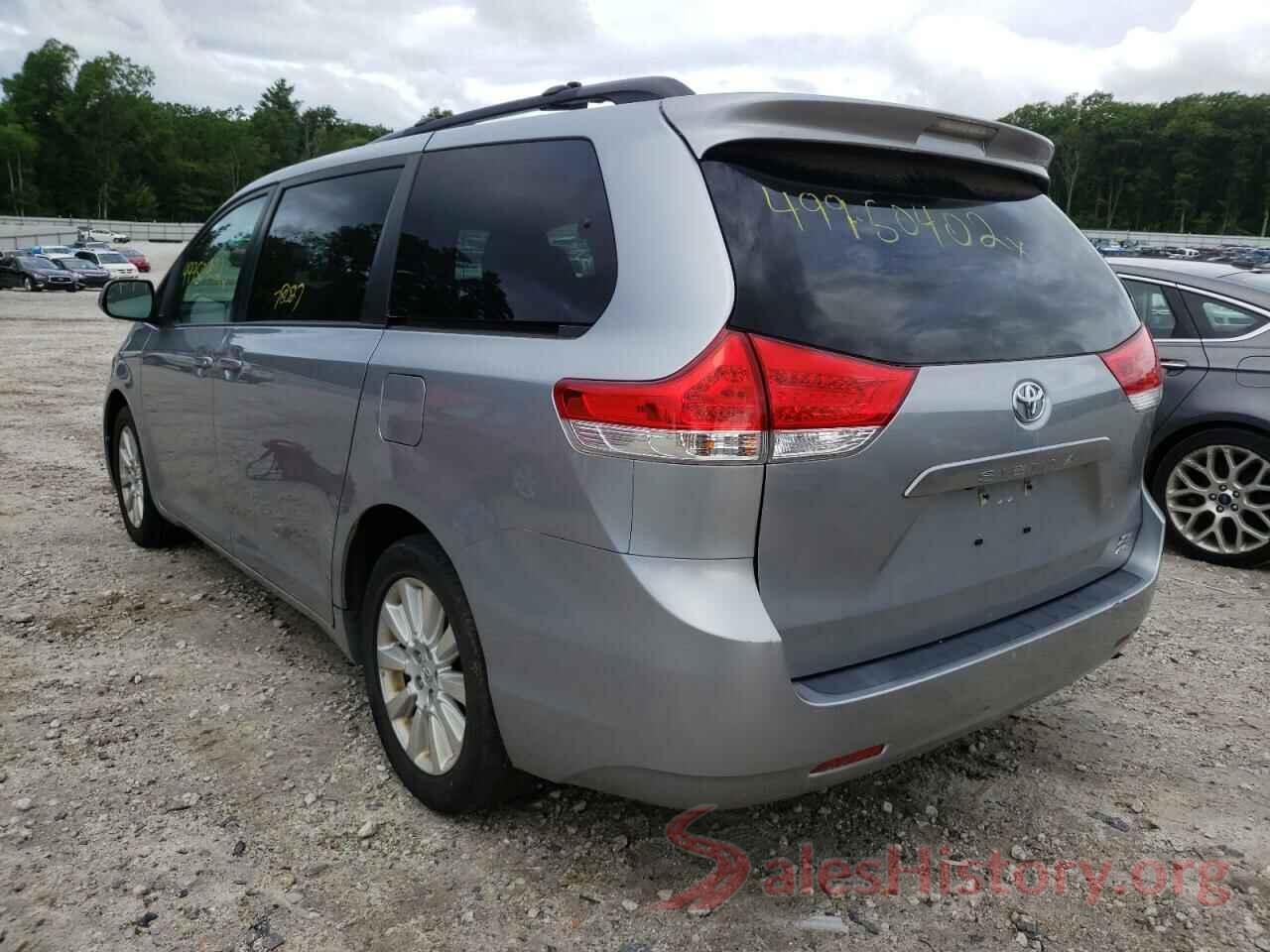 5TDDK3DC6DS070462 2013 TOYOTA SIENNA