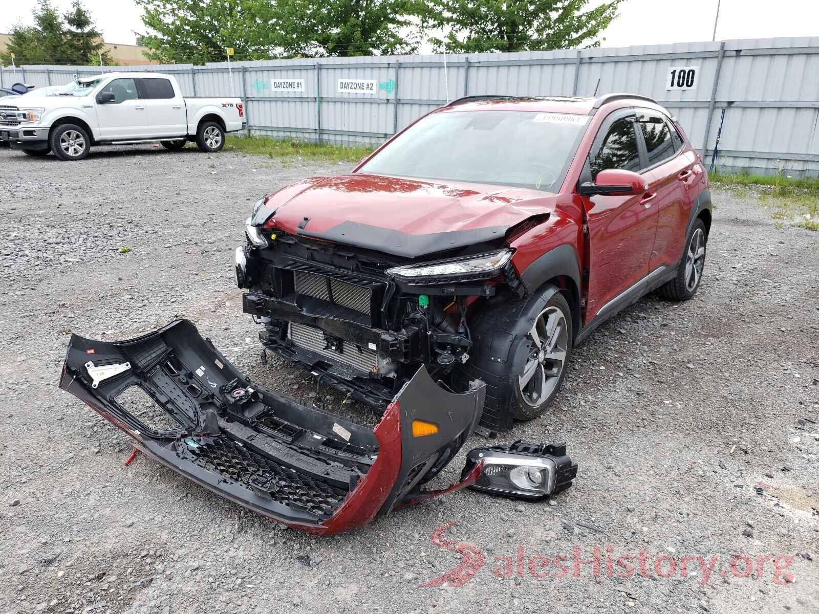 KM8K5CA57JU160596 2018 HYUNDAI KONA