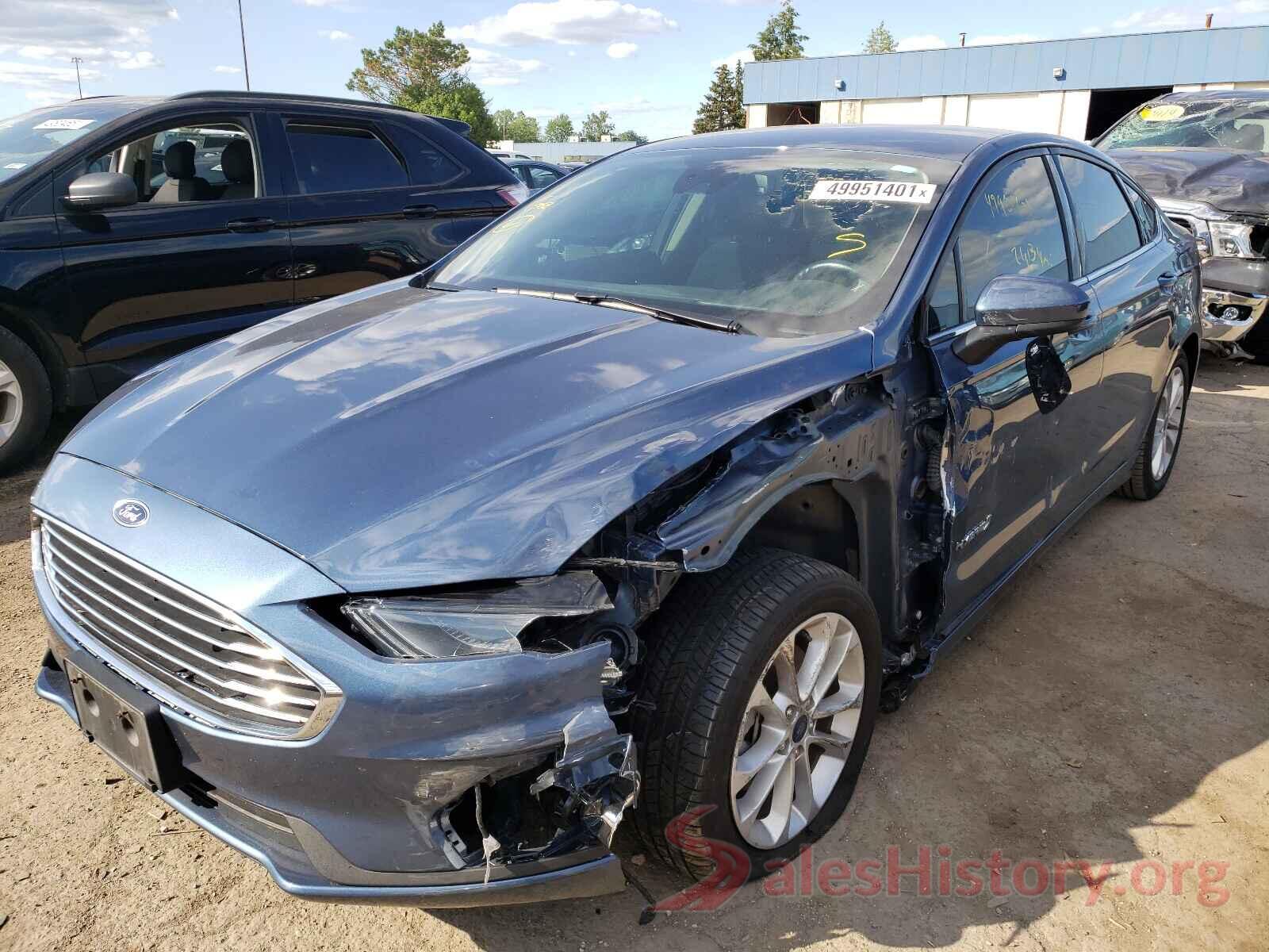 3FA6P0LU7KR169588 2019 FORD FUSION