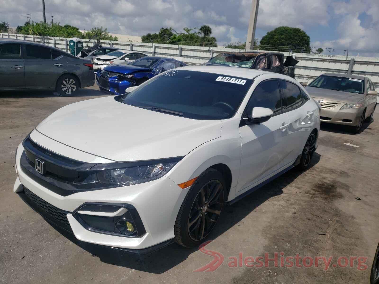 SHHFK7H43MU216192 2021 HONDA CIVIC