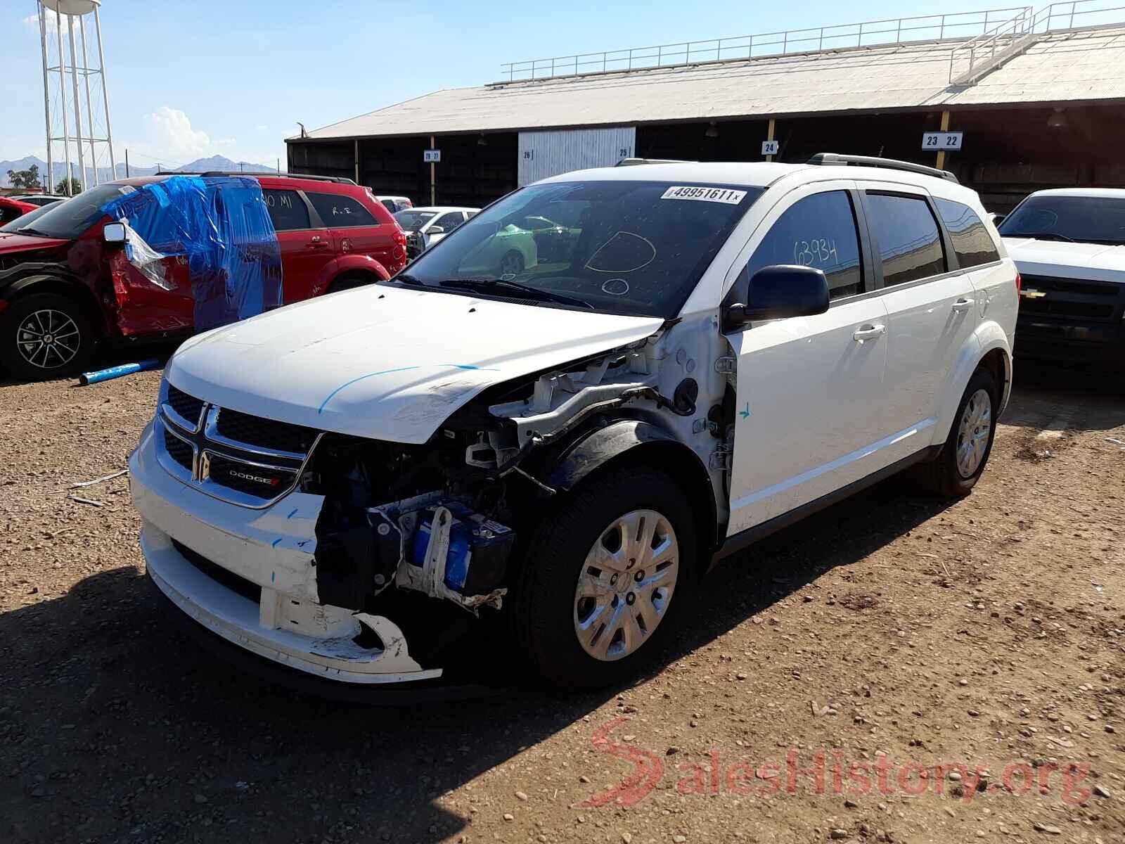 3C4PDCAB0HT671574 2017 DODGE JOURNEY