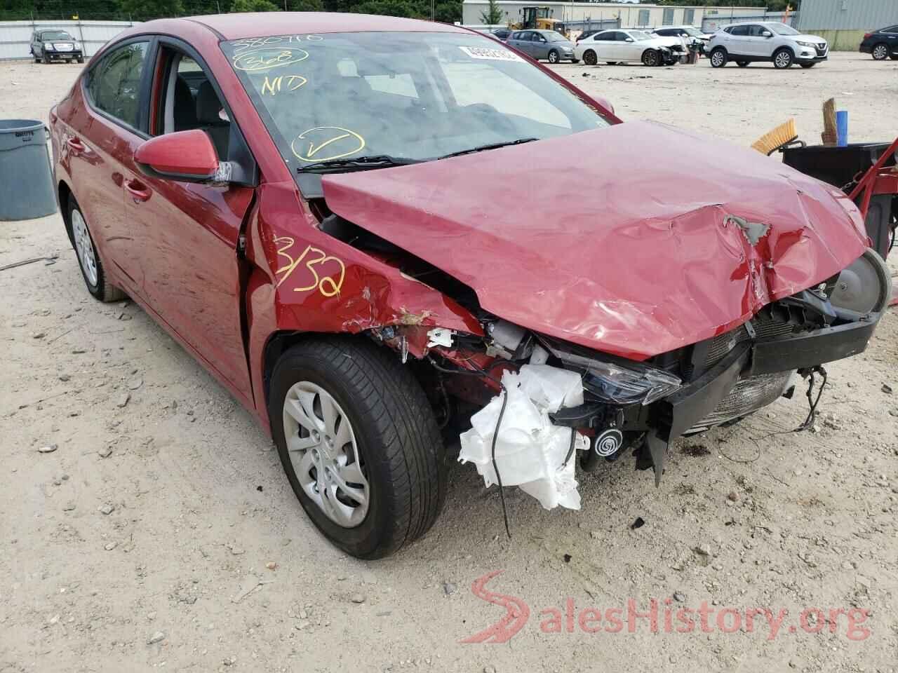 5NPD74LF9JH380710 2018 HYUNDAI ELANTRA