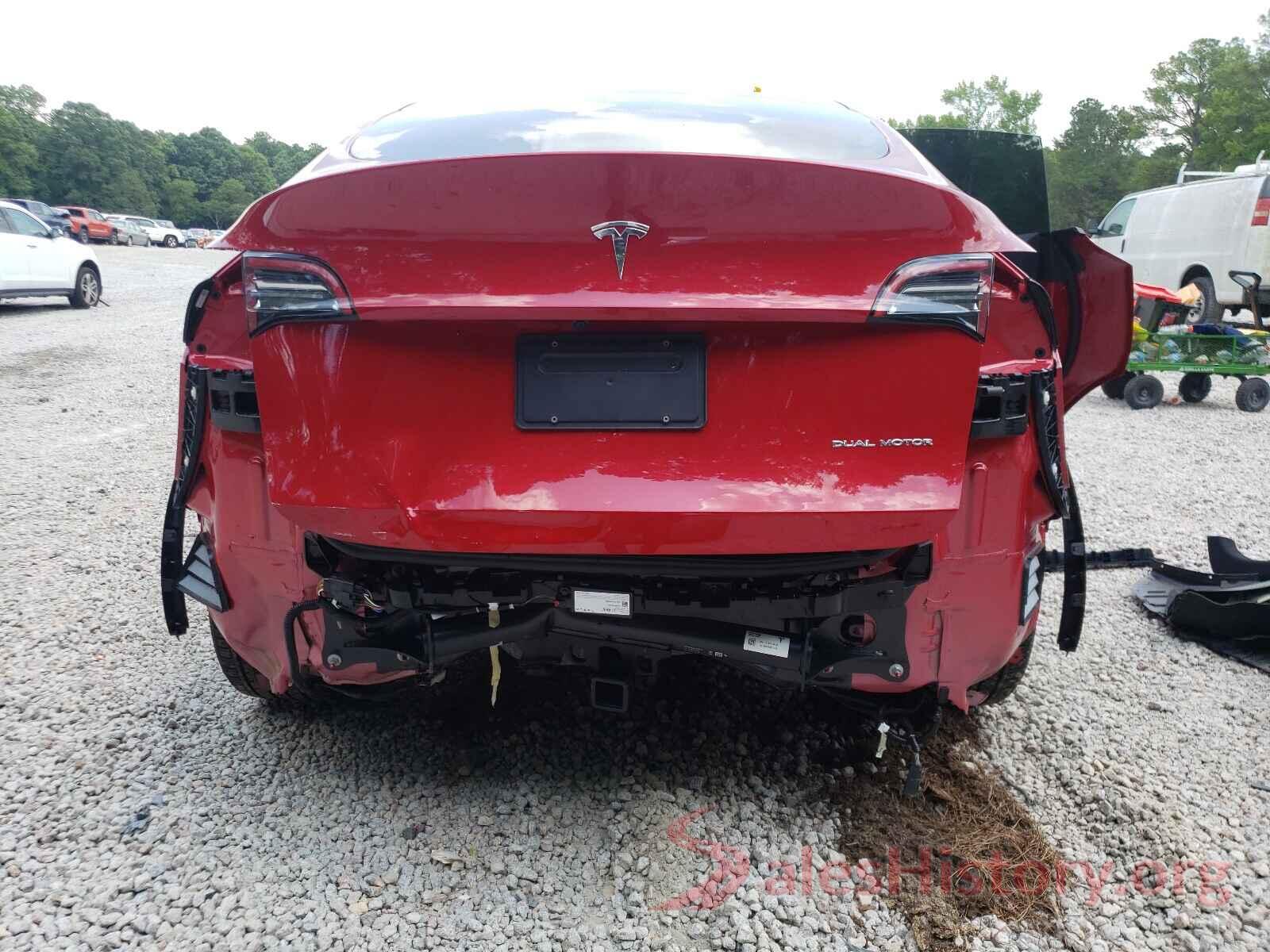 5YJYGDEE3MF136995 2021 TESLA MODEL Y