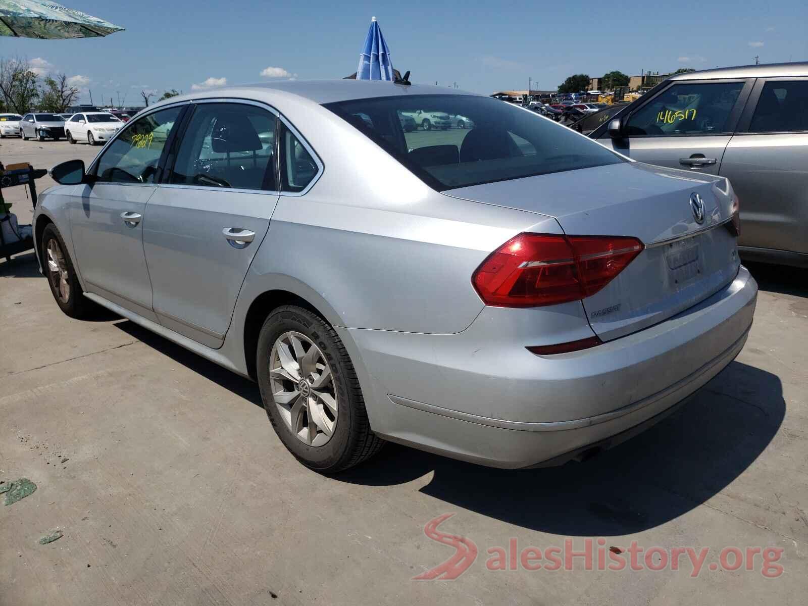 1VWAT7A31GC050523 2016 VOLKSWAGEN PASSAT