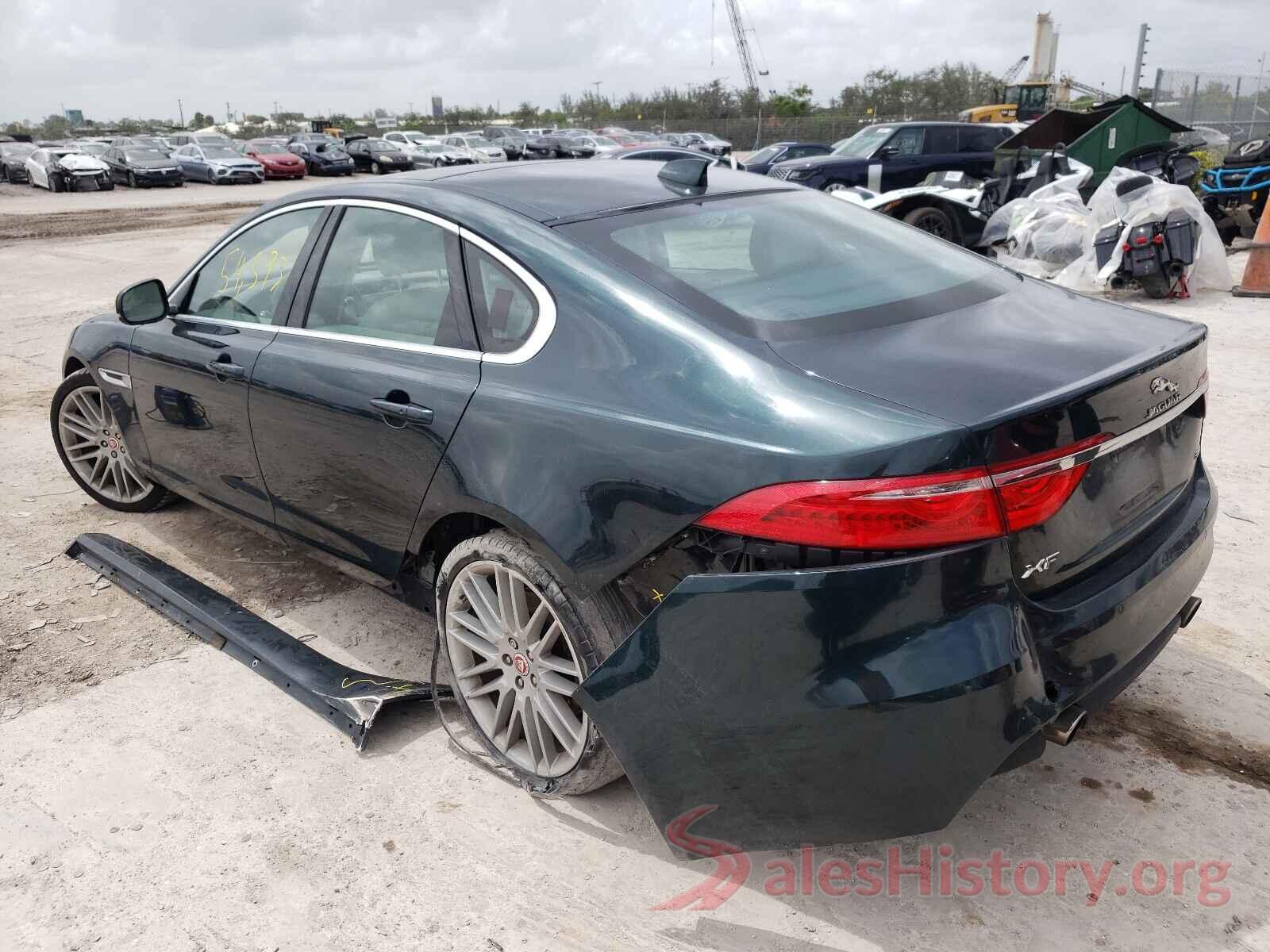 SAJBE4BV9GCY16225 2016 JAGUAR XF