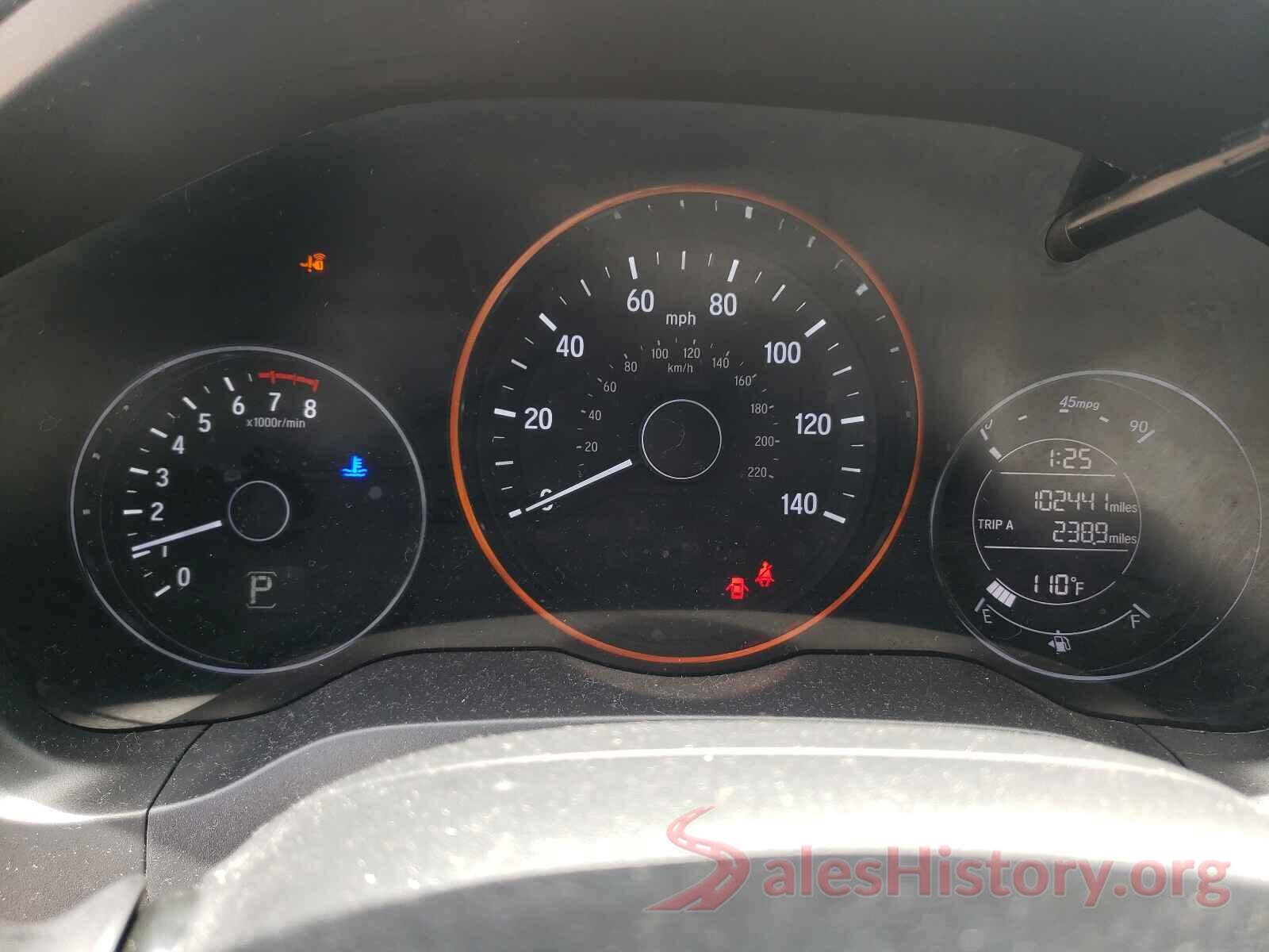 3CZRU5H5XHM706999 2017 HONDA HR-V