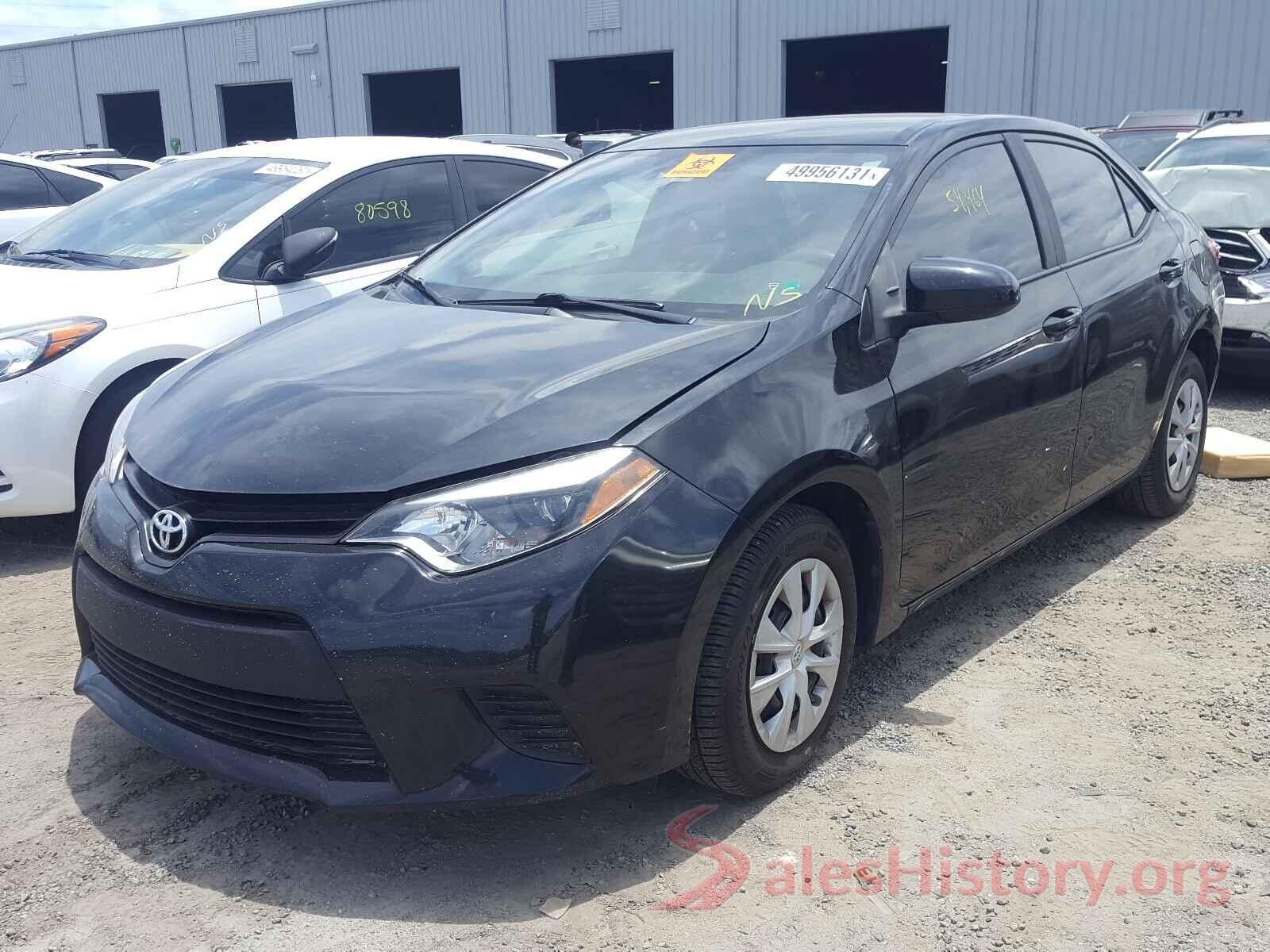 2T1BURHE1GC637156 2016 TOYOTA COROLLA