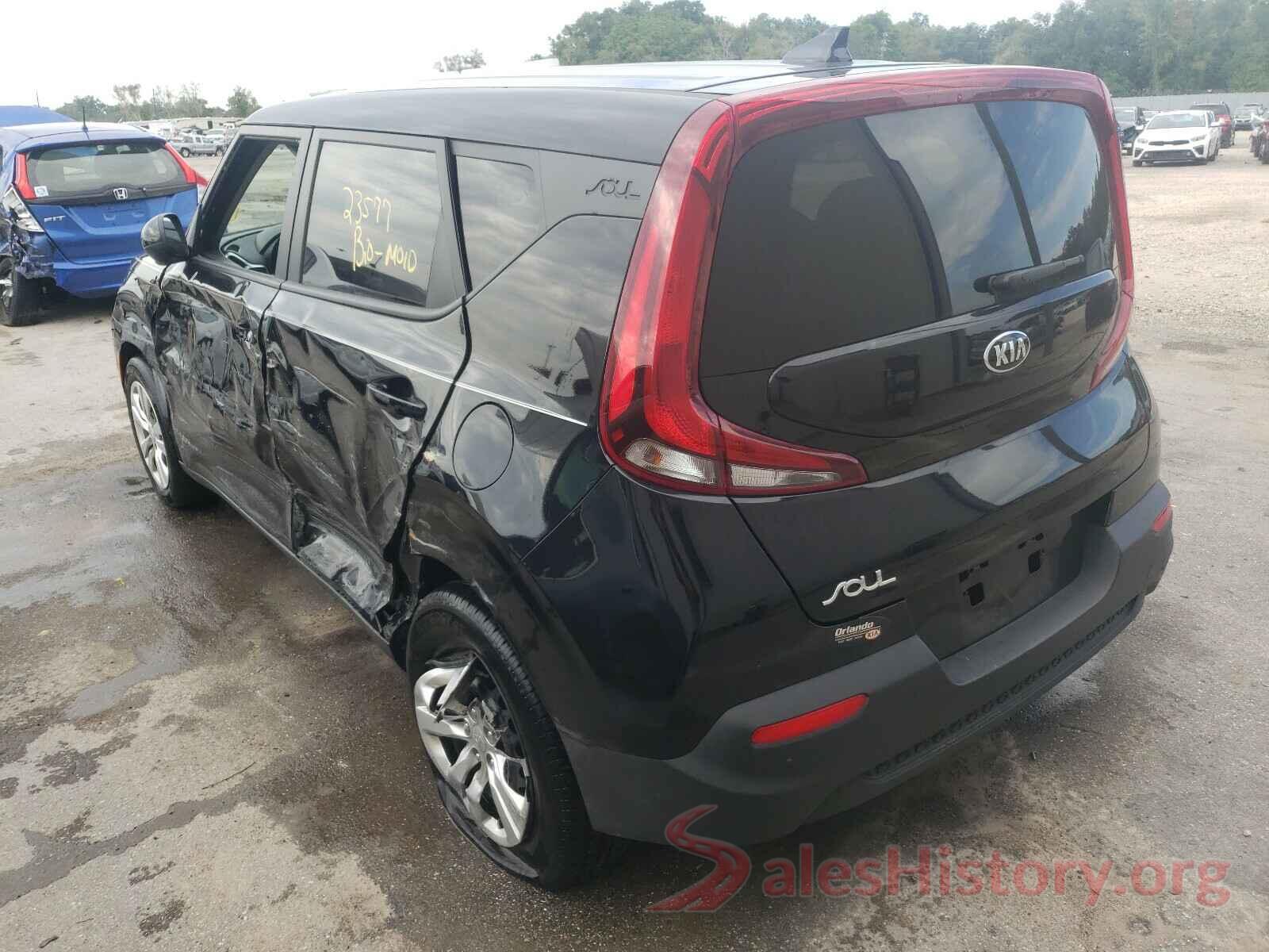 KNDJ23AU8L7068592 2020 KIA SOUL