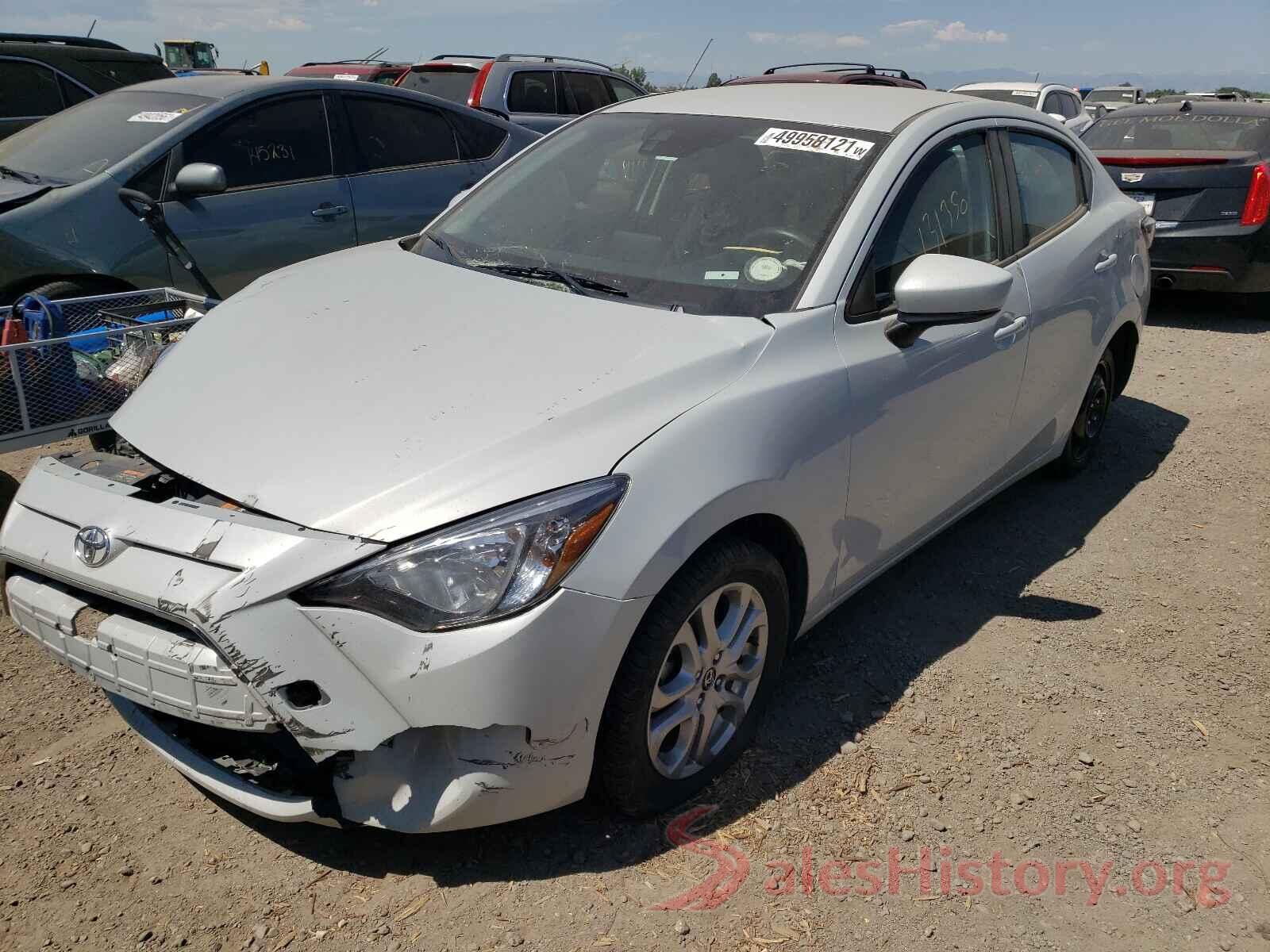 3MYDLBYV2KY524751 2019 TOYOTA YARIS