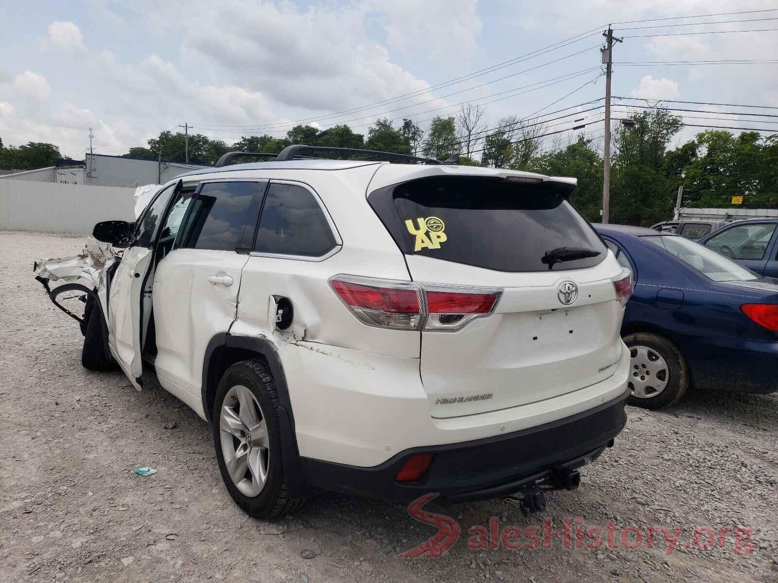 5TDDKRFH9GS303234 2016 TOYOTA HIGHLANDER