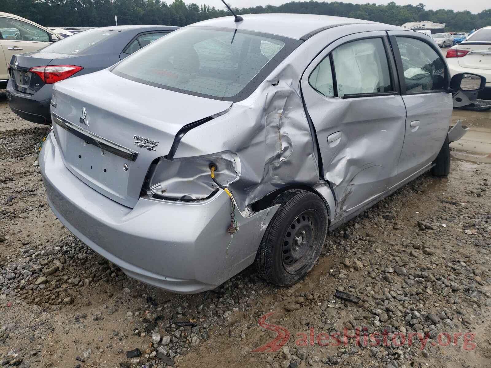 ML32F3FJ2KHF16766 2019 MITSUBISHI MIRAGE