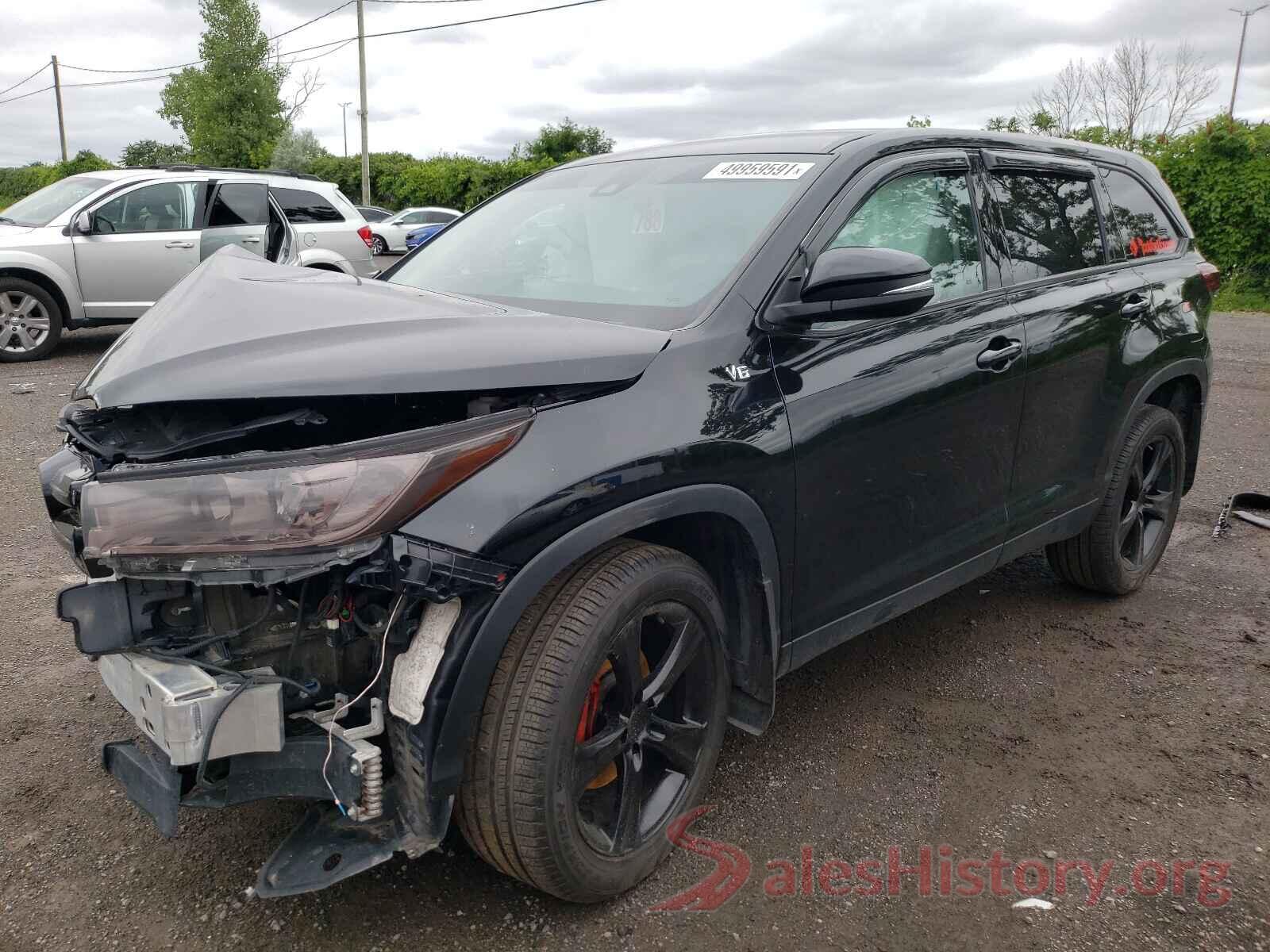 5TDZZRFH5KS306870 2019 TOYOTA HIGHLANDER