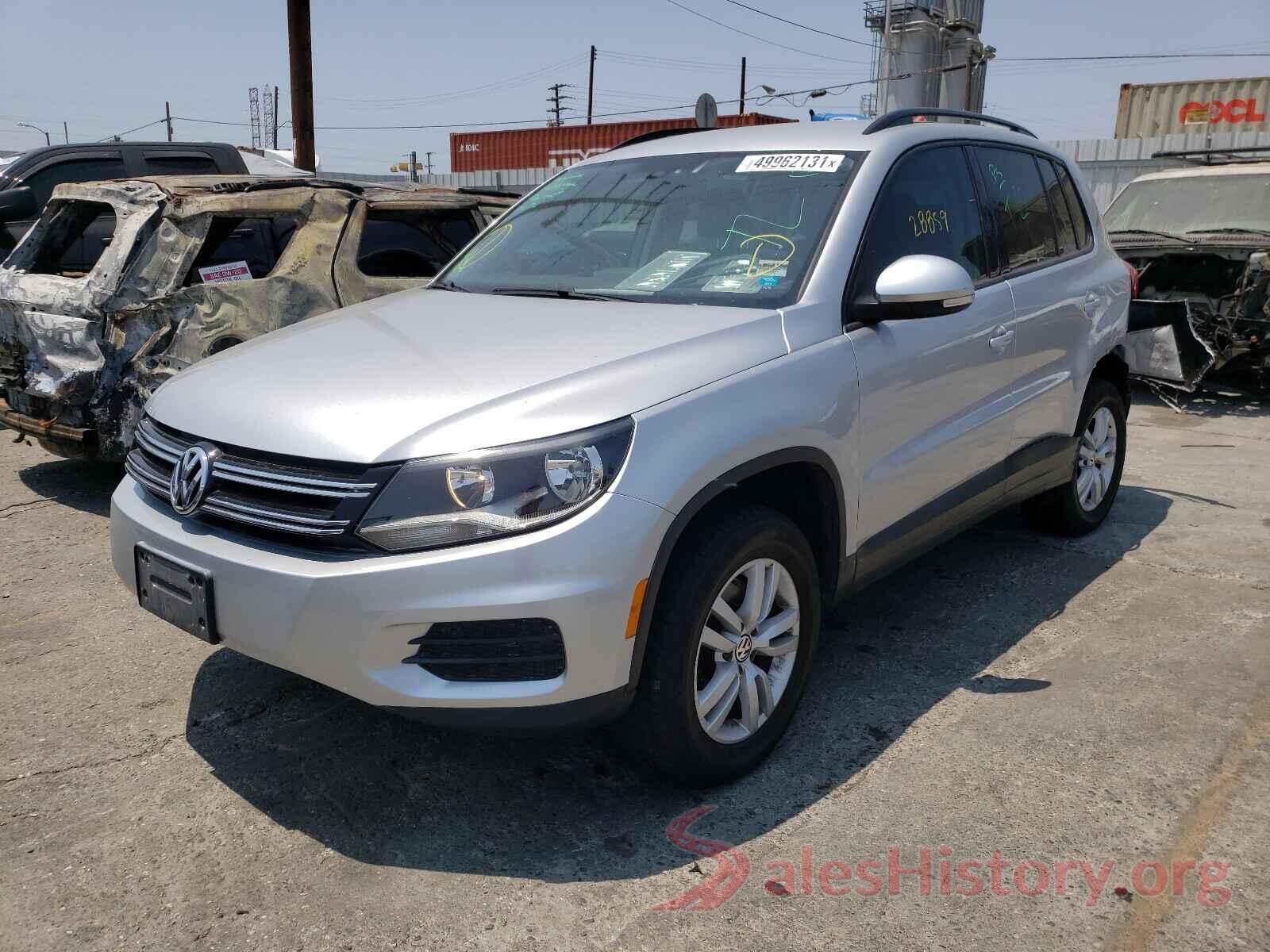 WVGAV7AX7HW500753 2017 VOLKSWAGEN TIGUAN