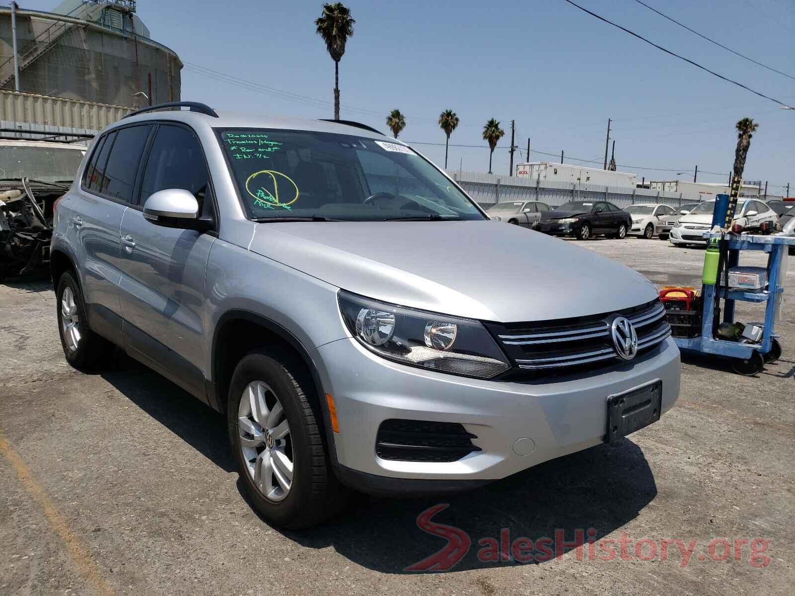 WVGAV7AX7HW500753 2017 VOLKSWAGEN TIGUAN