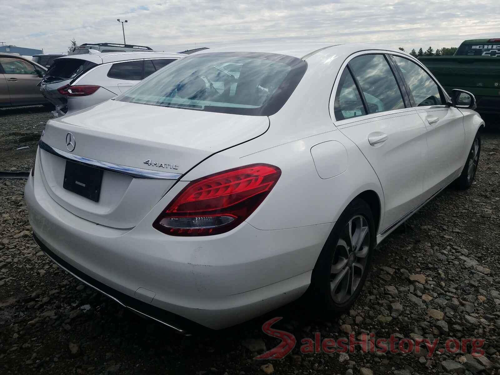 55SWF4KB0GU123127 2016 MERCEDES-BENZ C CLASS