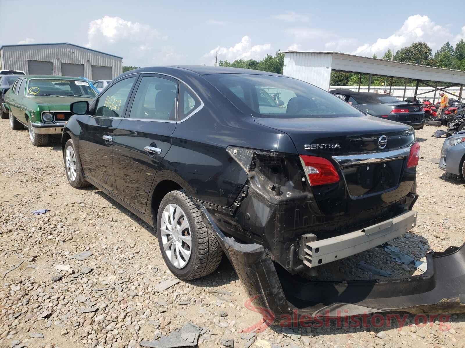 3N1AB7AP9HY385288 2017 NISSAN SENTRA