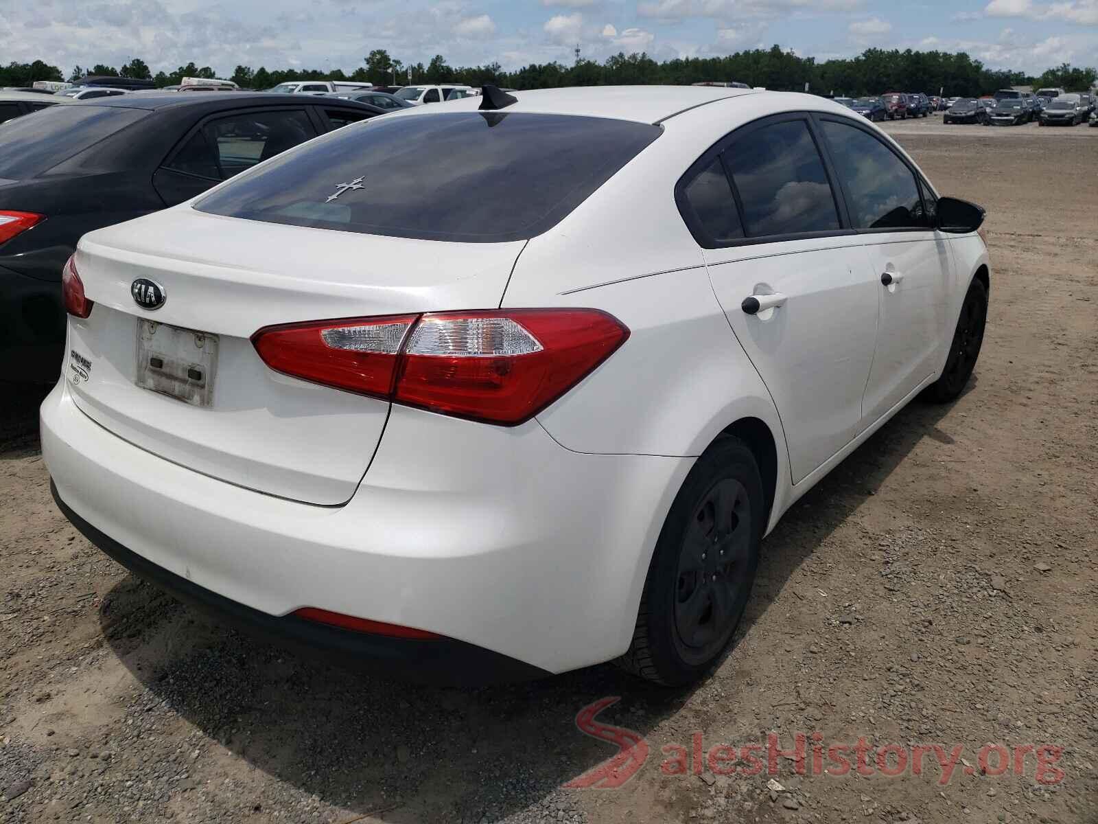 KNAFX4A68G5553313 2016 KIA FORTE