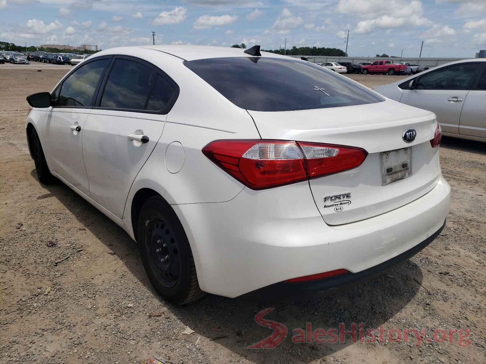 KNAFX4A68G5553313 2016 KIA FORTE