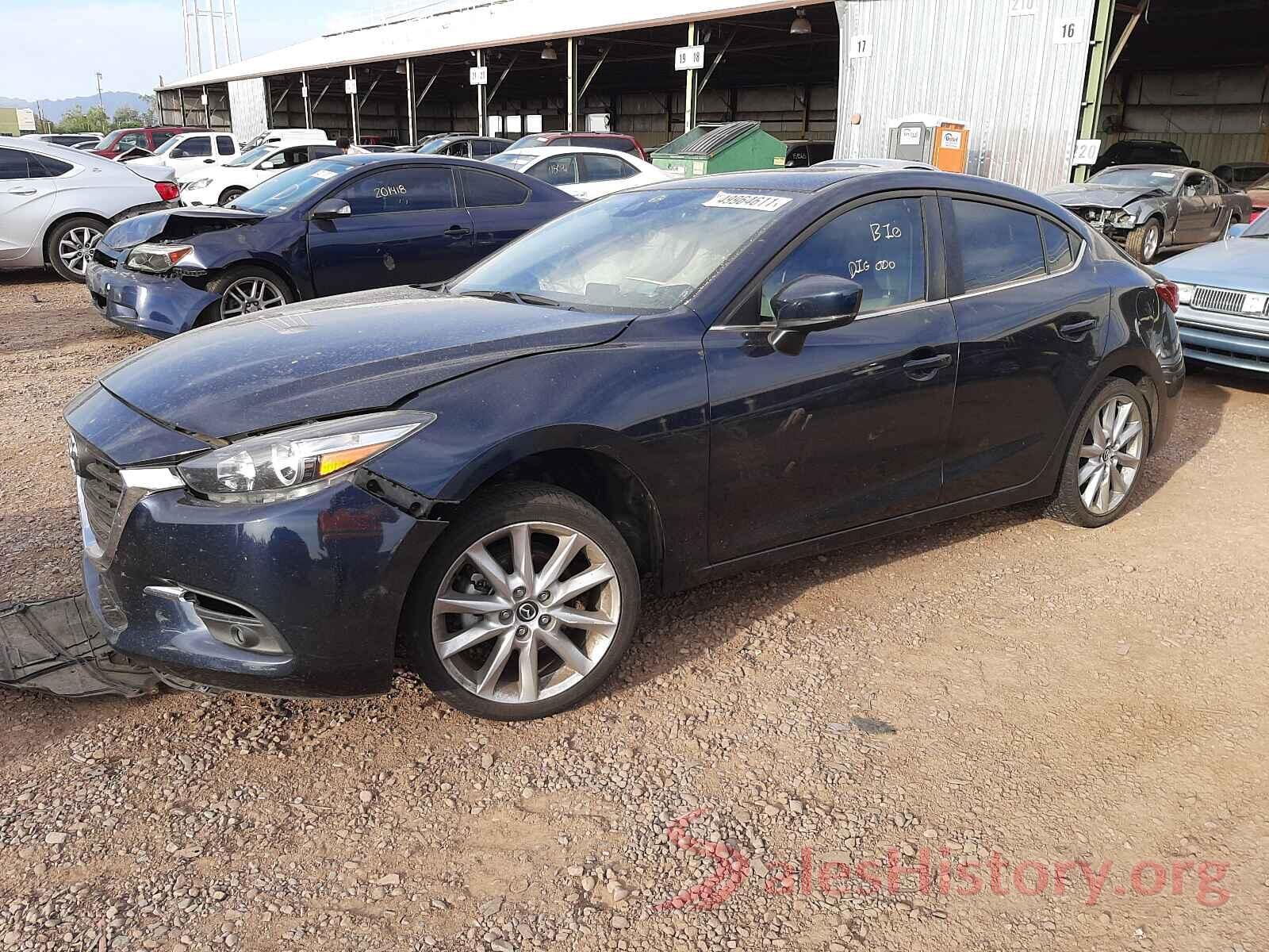 3MZBN1W33HM144407 2017 MAZDA 3