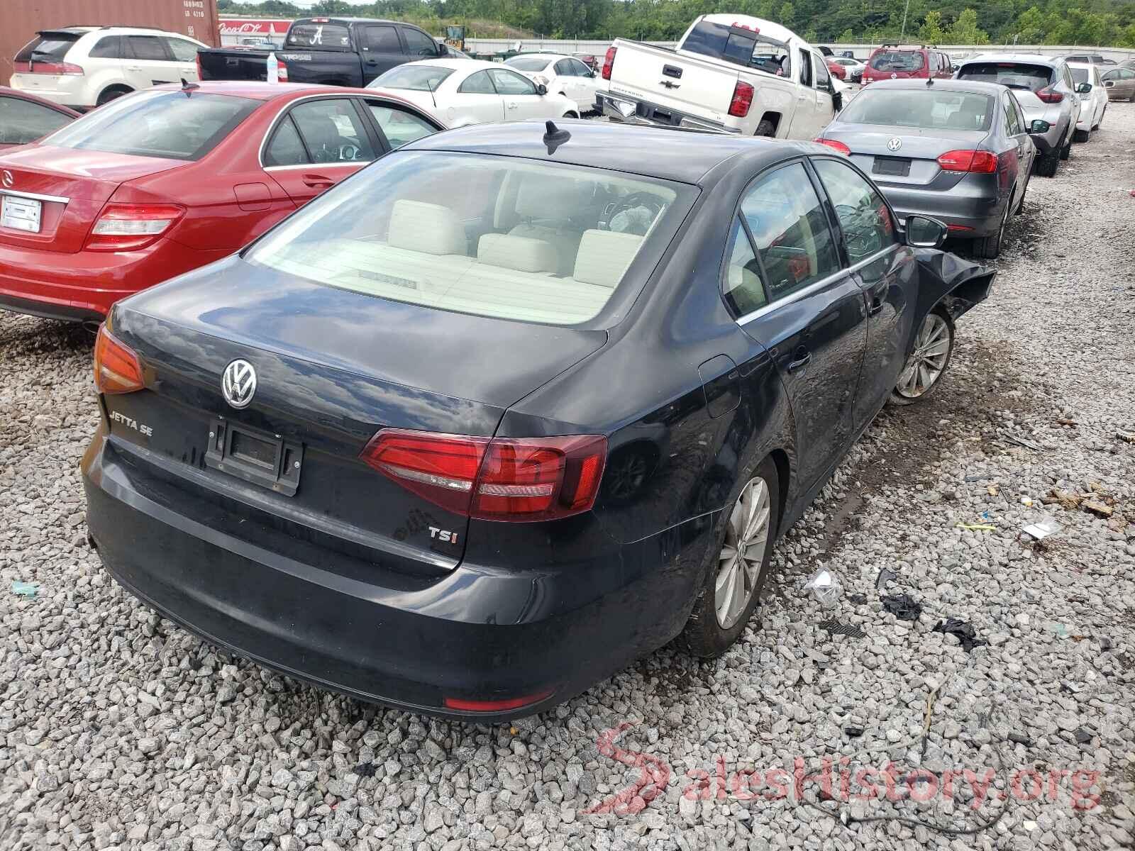 3VWD67AJ7GM312188 2016 VOLKSWAGEN JETTA