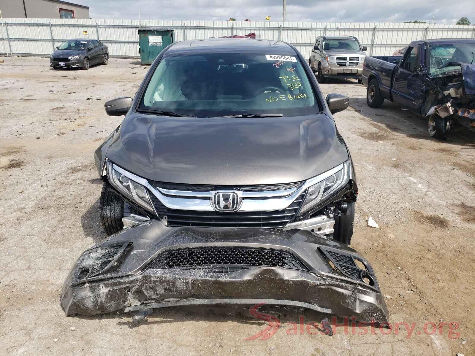 5FNRL6H72KB122494 2019 HONDA ODYSSEY