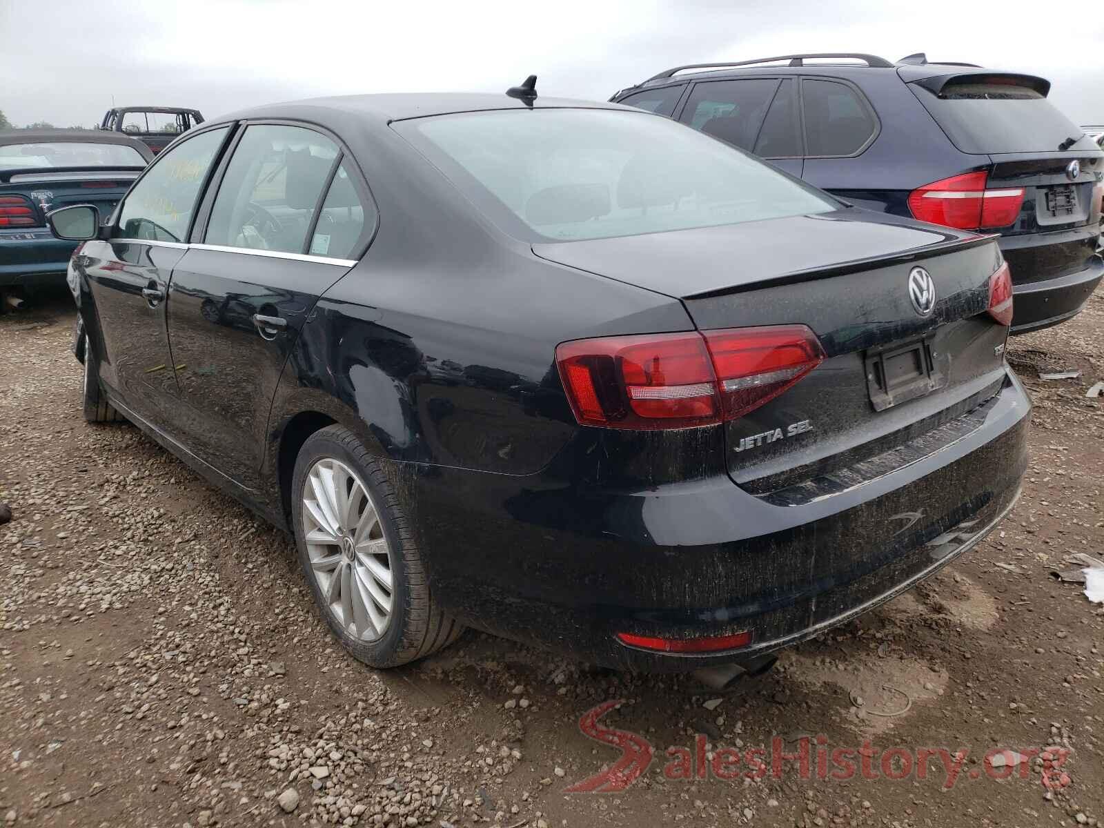 3VWL17AJ1GM233657 2016 VOLKSWAGEN JETTA