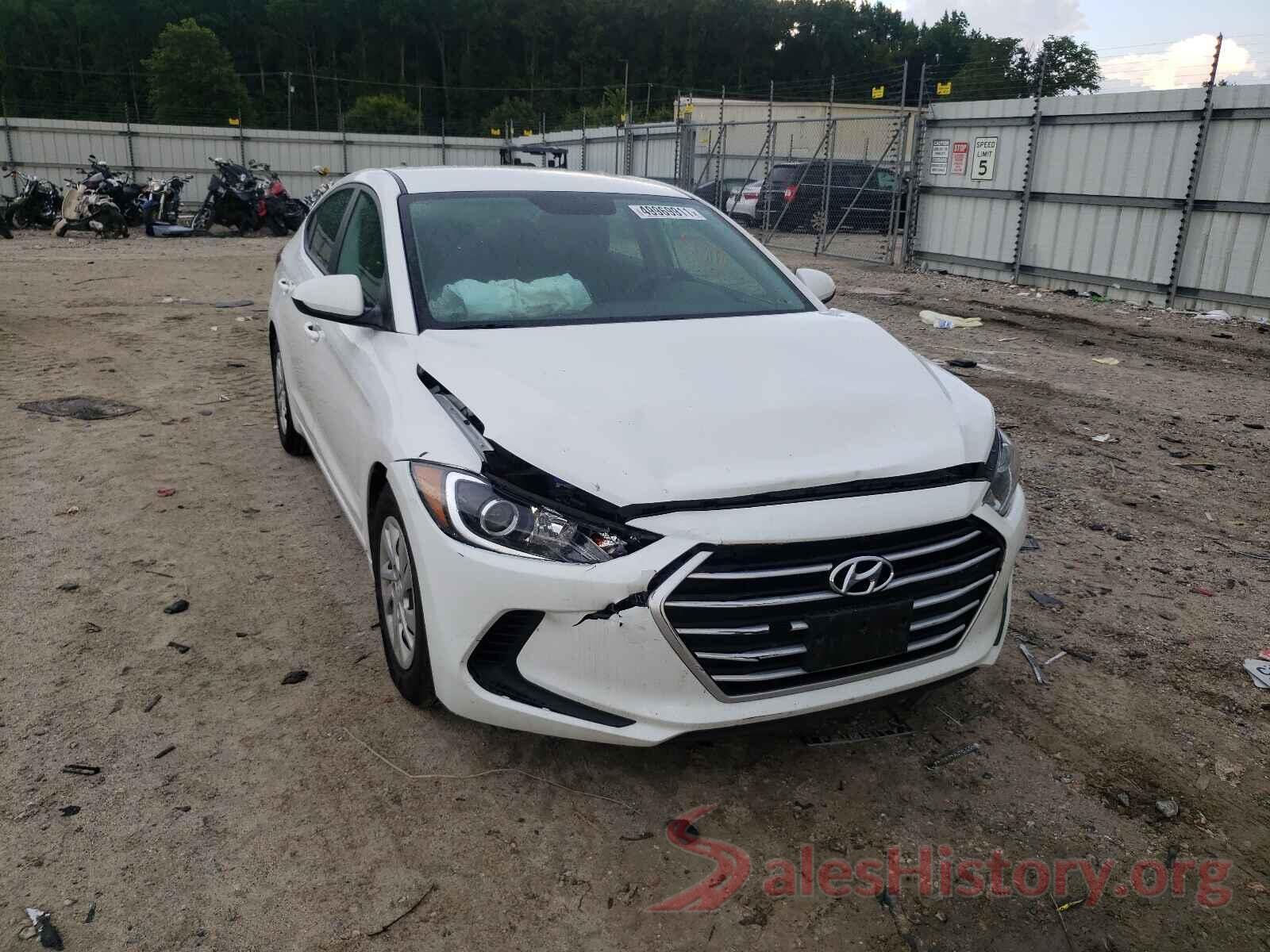 5NPD74LF2JH393668 2018 HYUNDAI ELANTRA