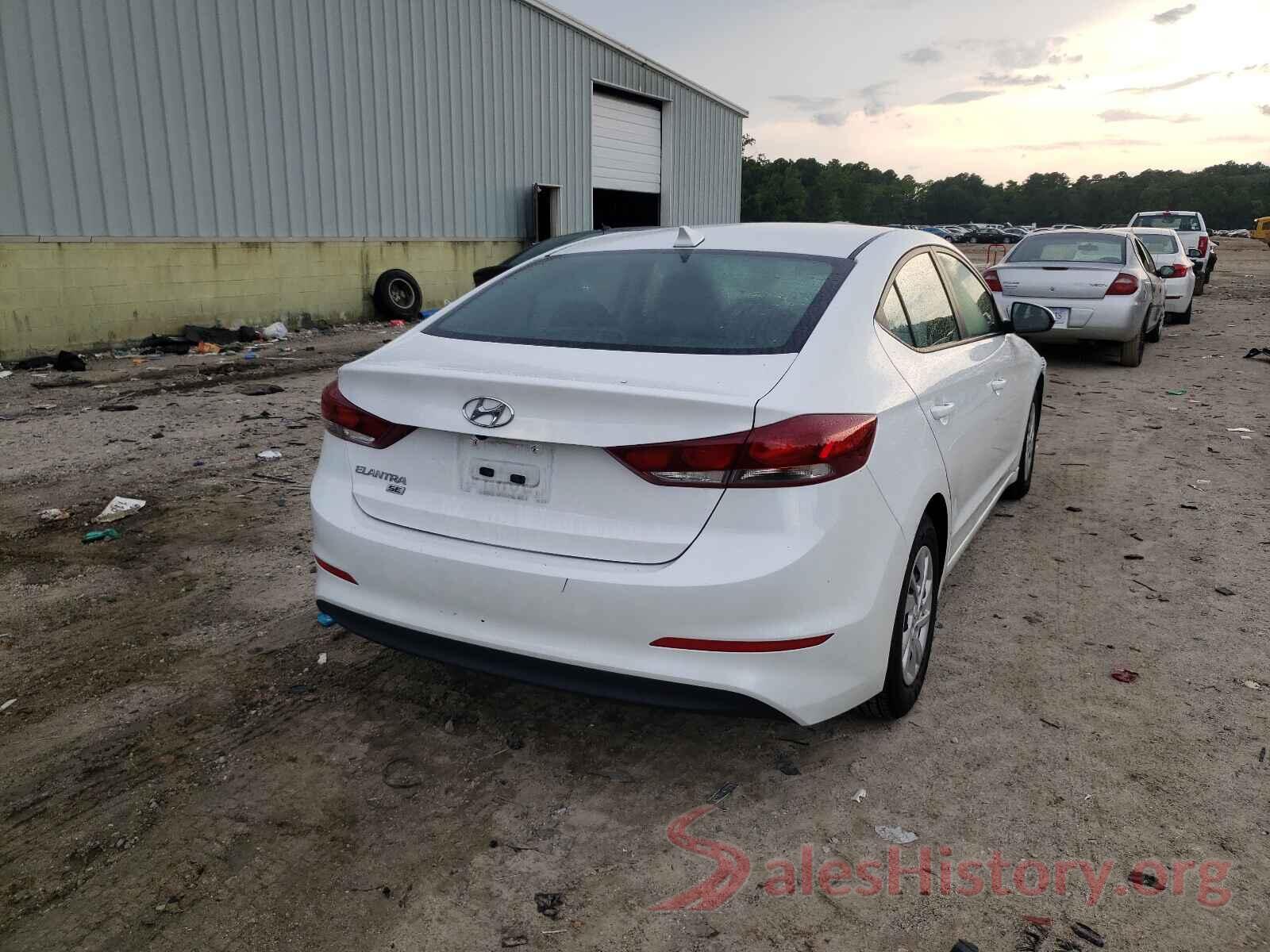 5NPD74LF2JH393668 2018 HYUNDAI ELANTRA