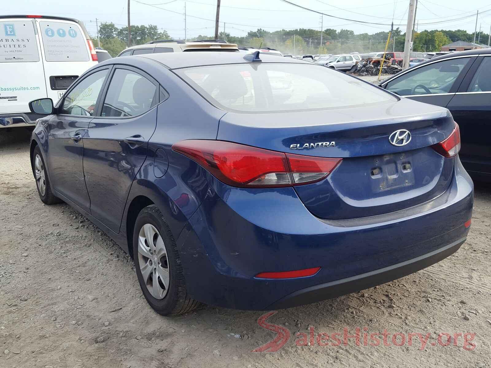 5NPDH4AE5GH725649 2016 HYUNDAI ELANTRA