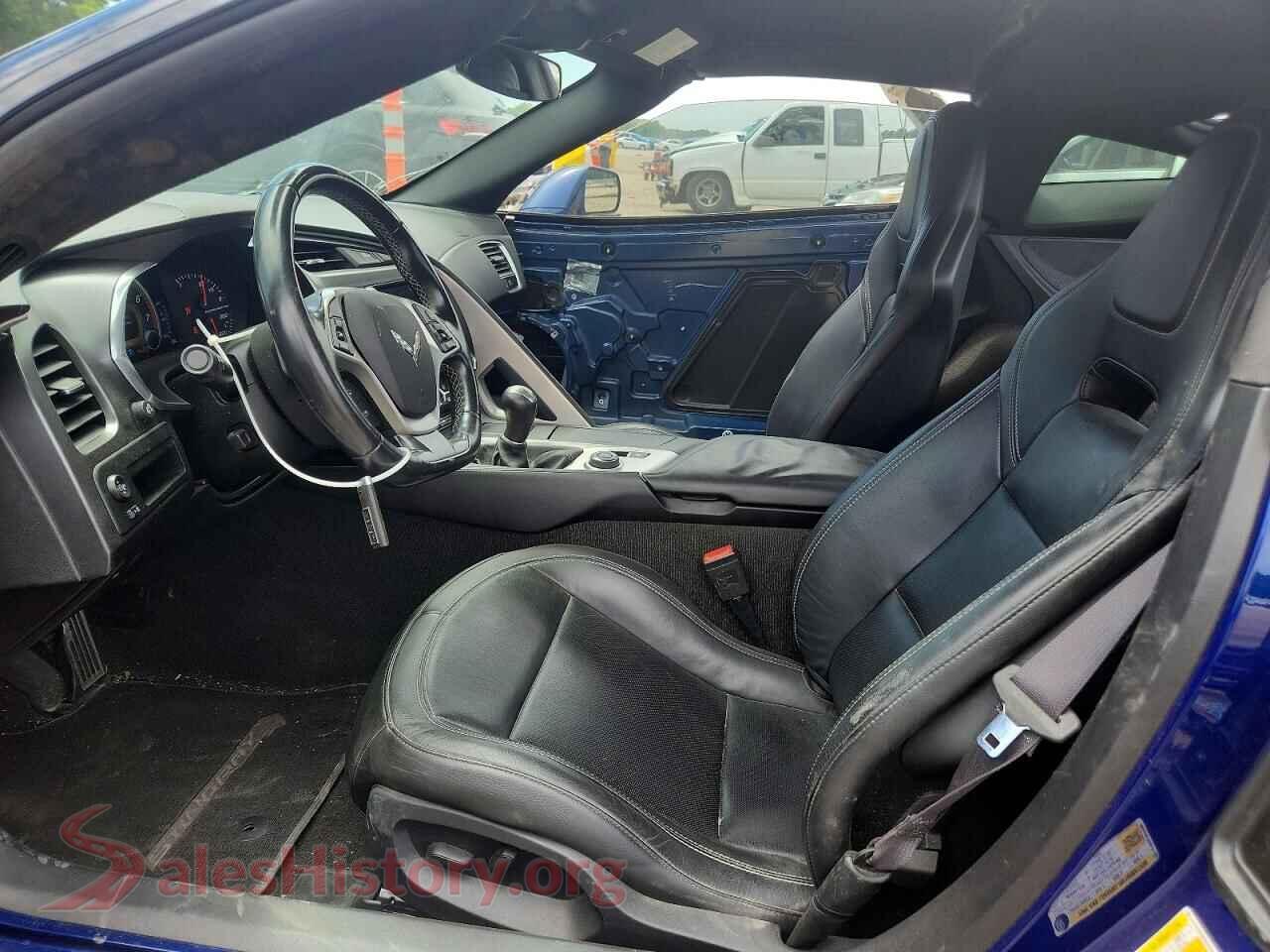 2017 CHEVROLET CORVETTE VIN 1G1YG2D76H5107062, engine bay