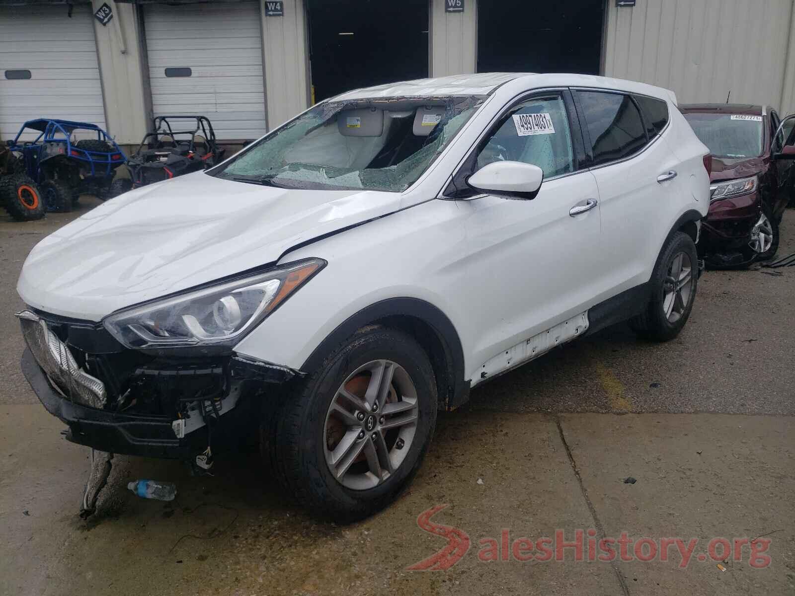 5NMZT3LB7HH011201 2017 HYUNDAI SANTA FE