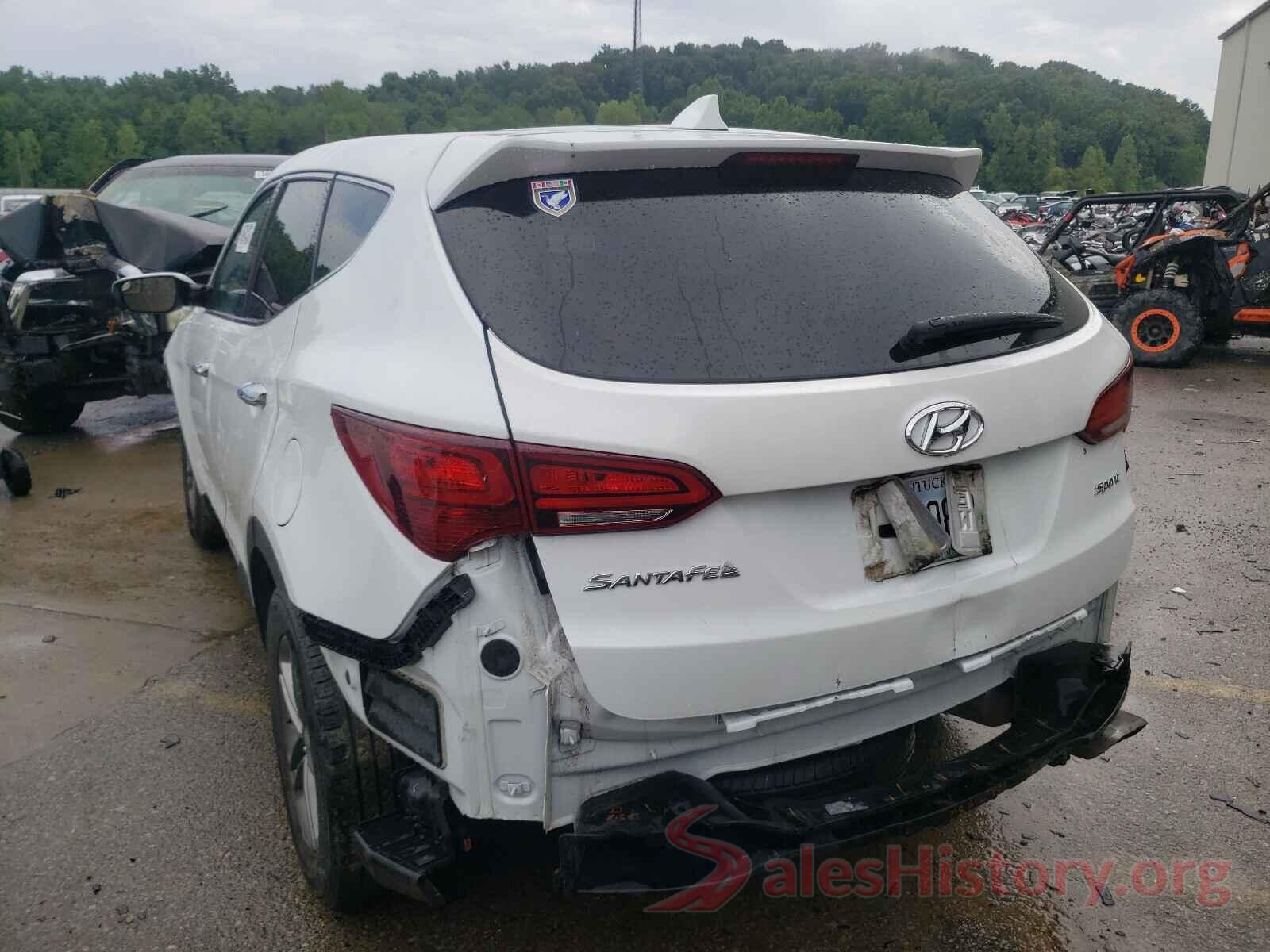 5NMZT3LB7HH011201 2017 HYUNDAI SANTA FE