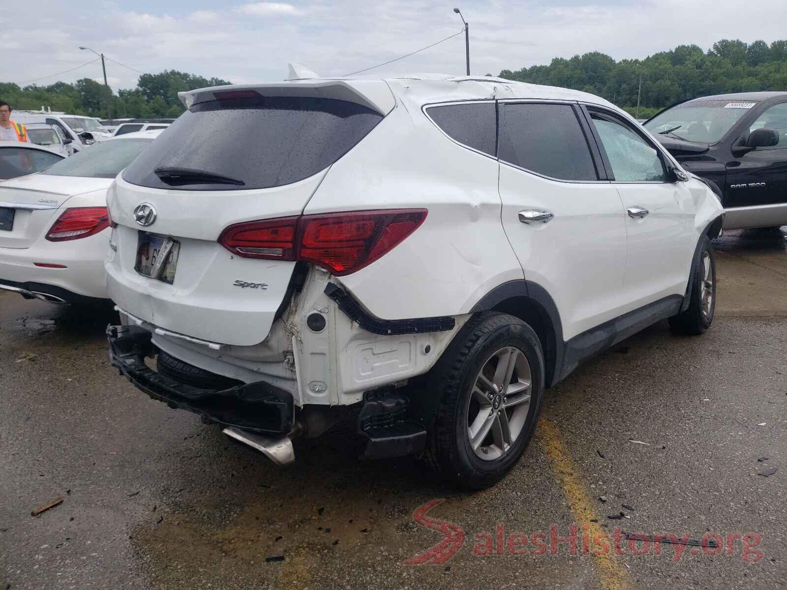 5NMZT3LB7HH011201 2017 HYUNDAI SANTA FE