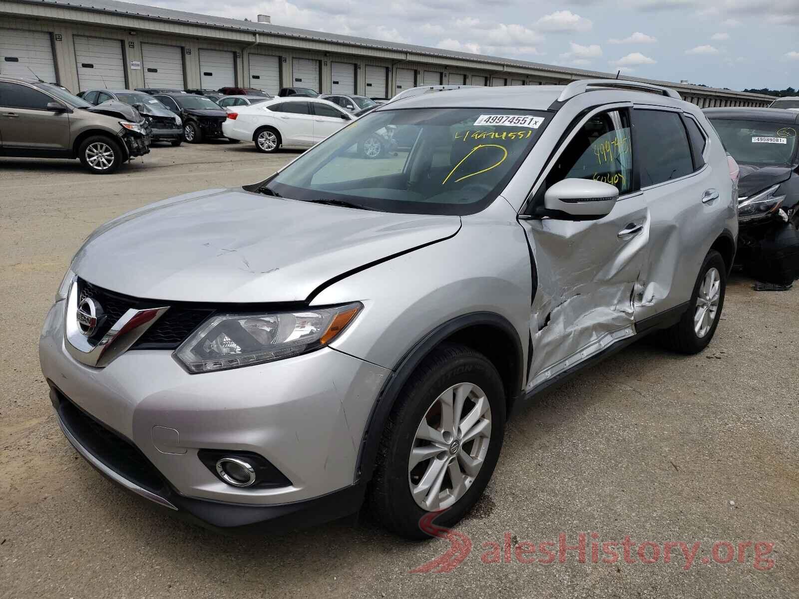 KNMAT2MT3GP736668 2016 NISSAN ROGUE