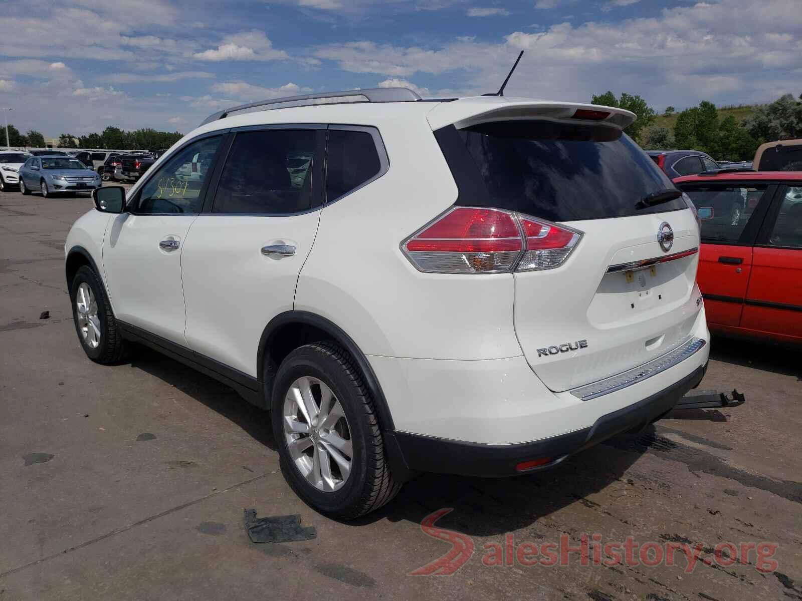 KNMAT2MV1GP734242 2016 NISSAN ROGUE