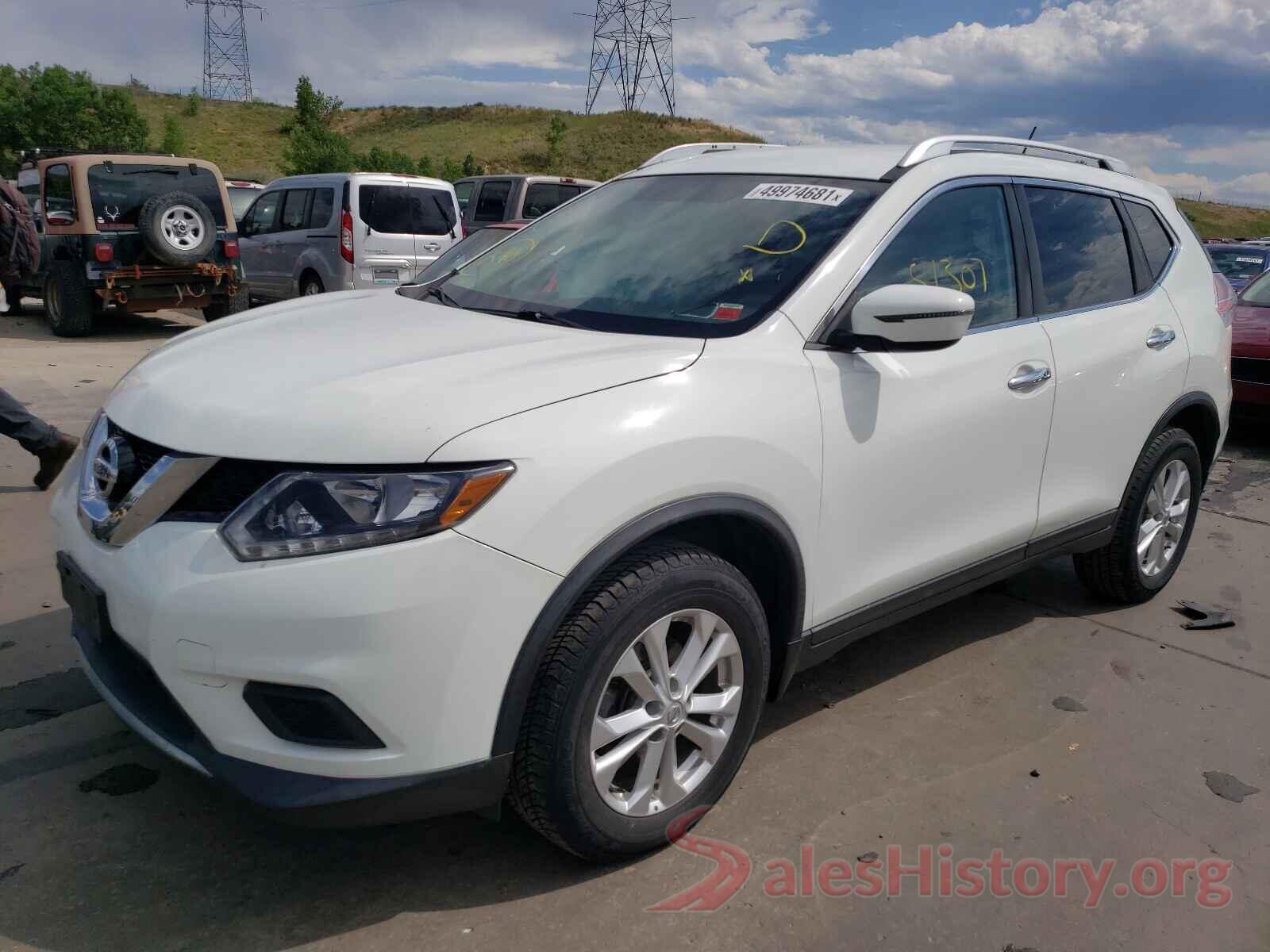 KNMAT2MV1GP734242 2016 NISSAN ROGUE