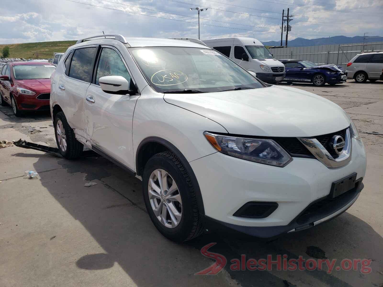 KNMAT2MV1GP734242 2016 NISSAN ROGUE