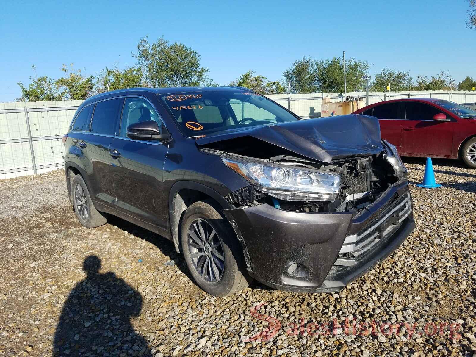 5TDJZRFH5HS415626 2017 TOYOTA HIGHLANDER