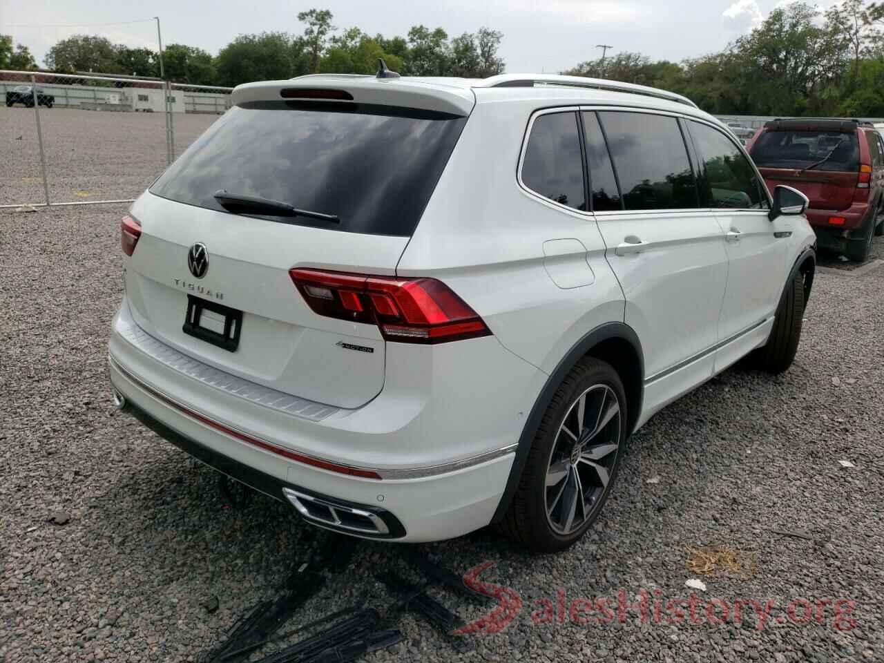 3VV4B7AX8NM166420 2022 VOLKSWAGEN TIGUAN